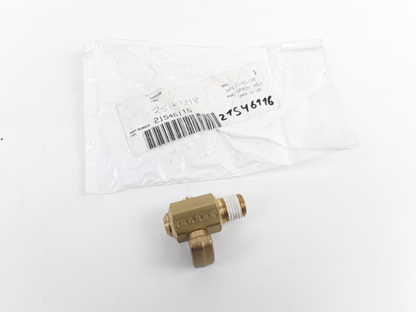 Mack 25167218 Air Brake Control Drain Valve Assembly Heavy Duty For Mack Truck