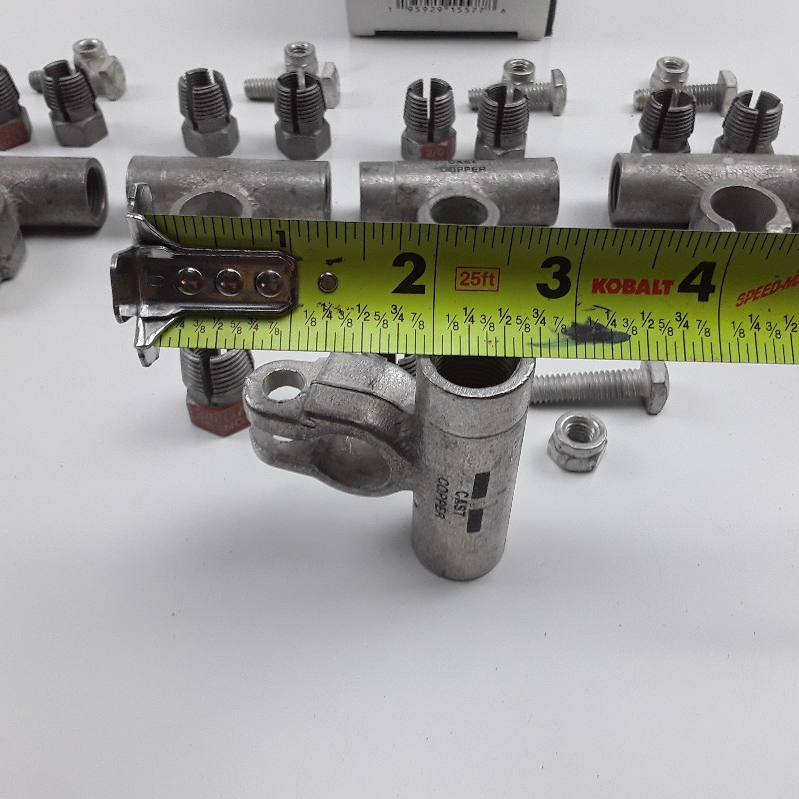 WVE BT276U-5 2/0G Bandera Comp. Gauge Compression Flag Battery Terminal Set of 5