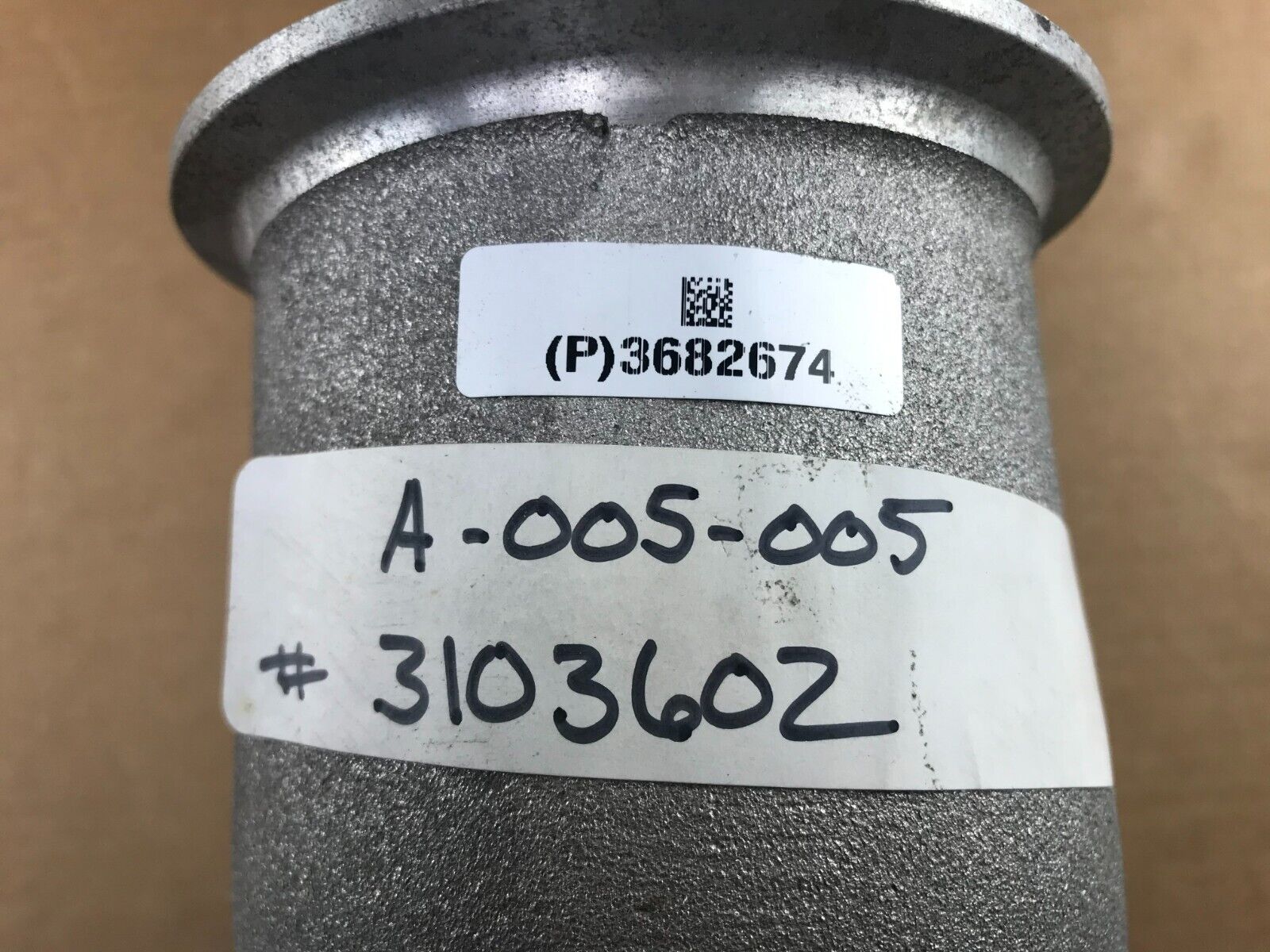 GENUINE OEM Cummins Air Transfer Connection Engine Intake Elbow Part 3682674 FAS - HotCarParts