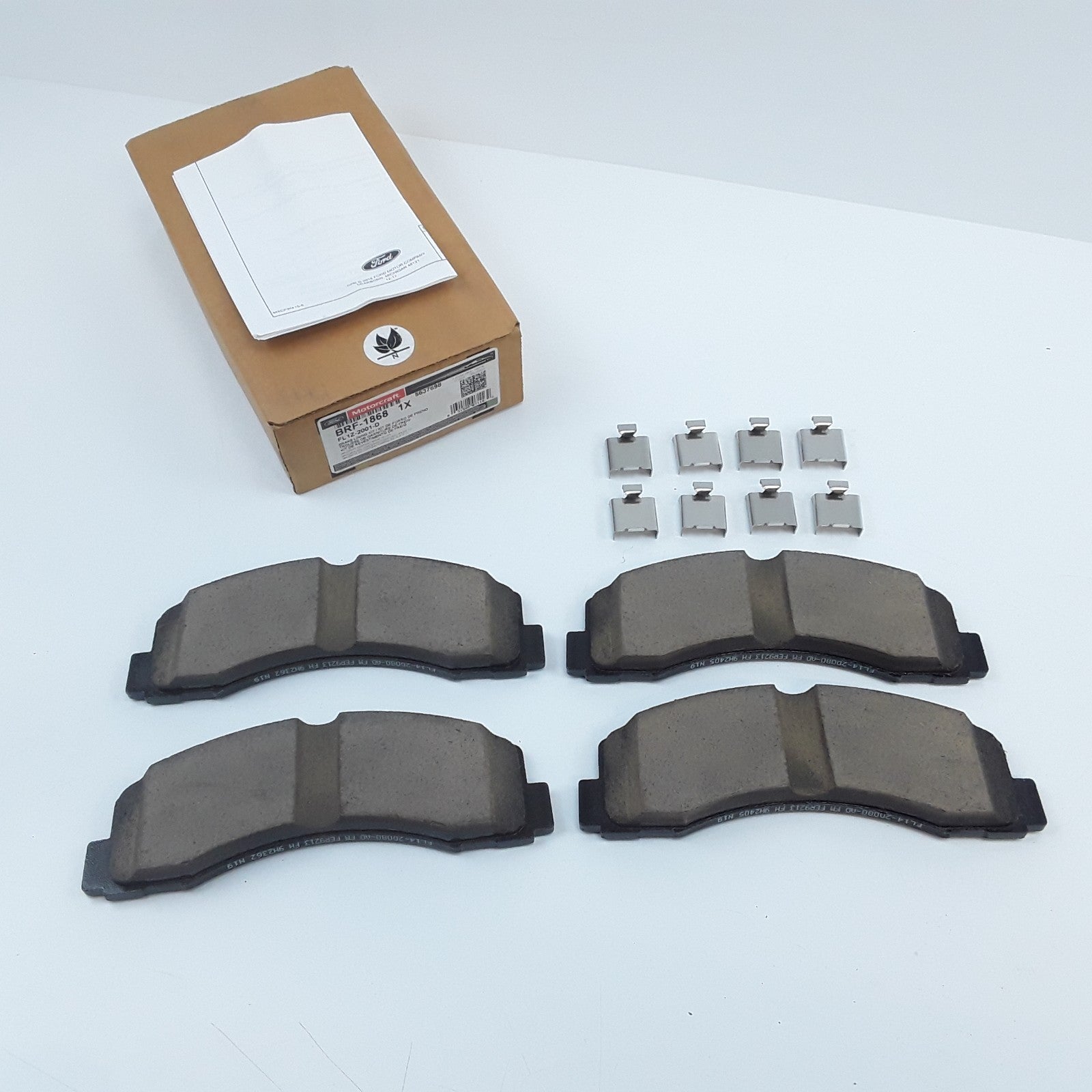 Front Disc Brake Pad Set Fits Ford F150 Expedition Lincoln Navigator 2010-2019
