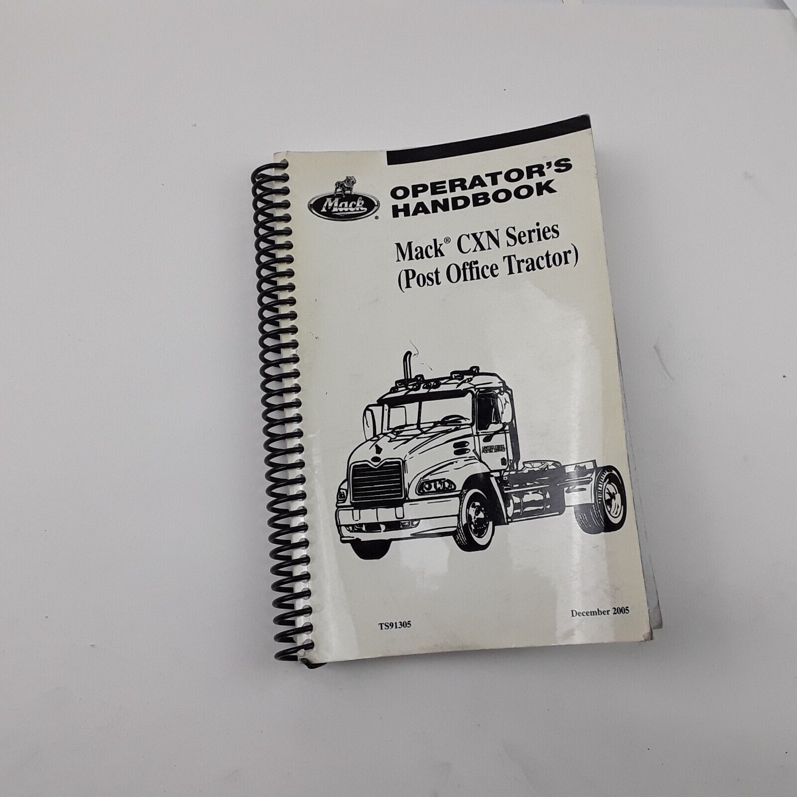 Mack CXN Series Operator's Handbook TS91305 Fast Free Shipping