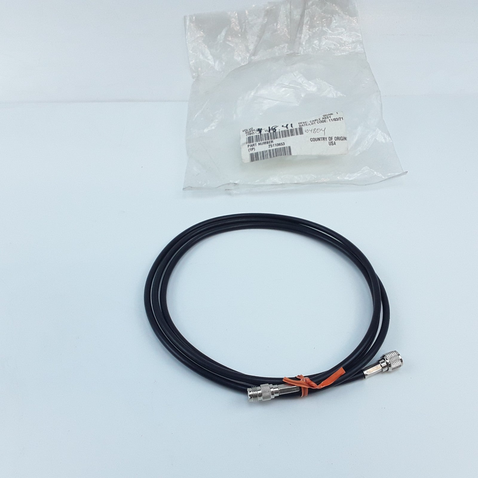 Genuine Volvo 25110653 Antenna Fusion Cable Fits Volvo Truck Replaces 177MS511M2