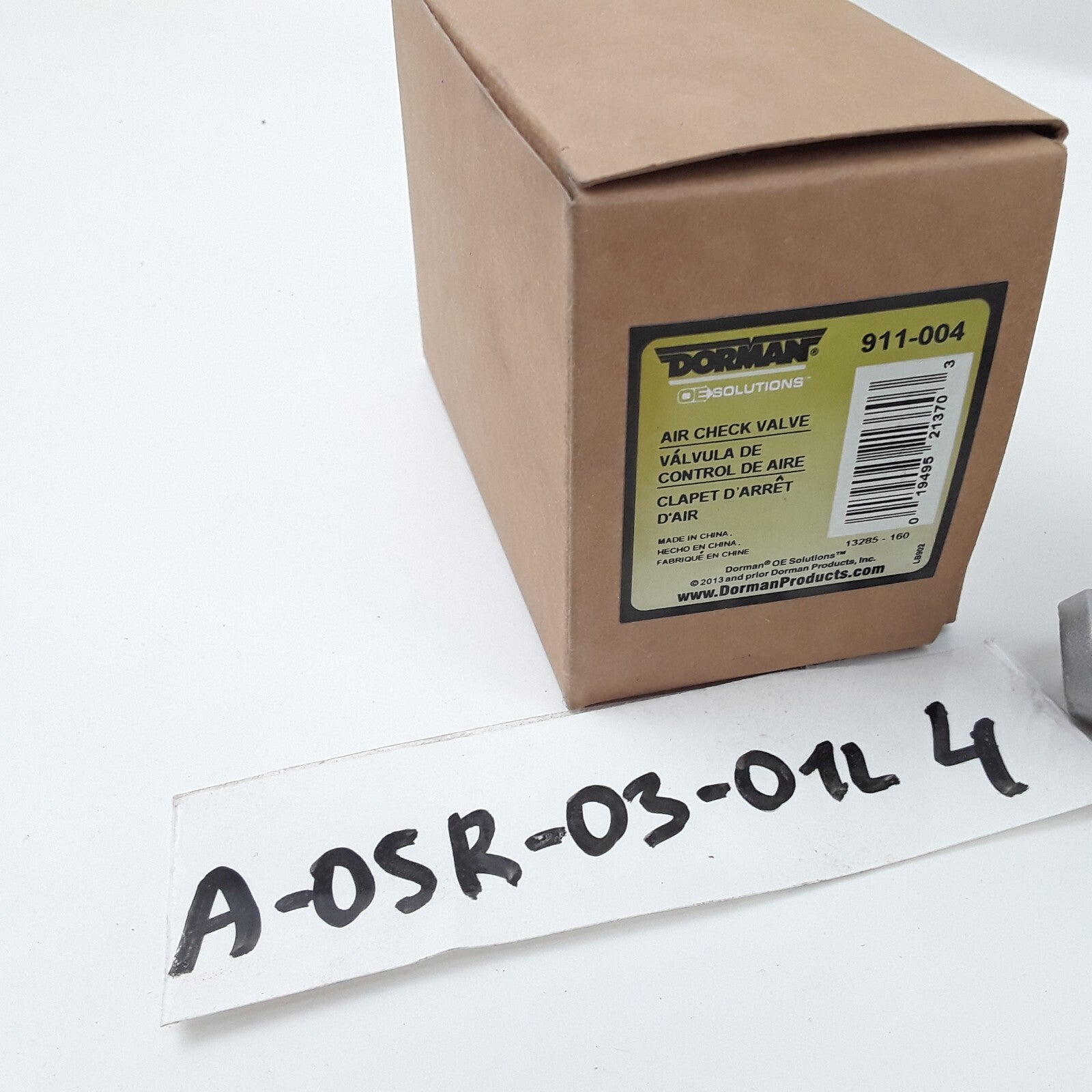 Dorman 911-004 Air Check Valve Fits Buick Chevrolet Oldsmobile Pontiac 1999-2003