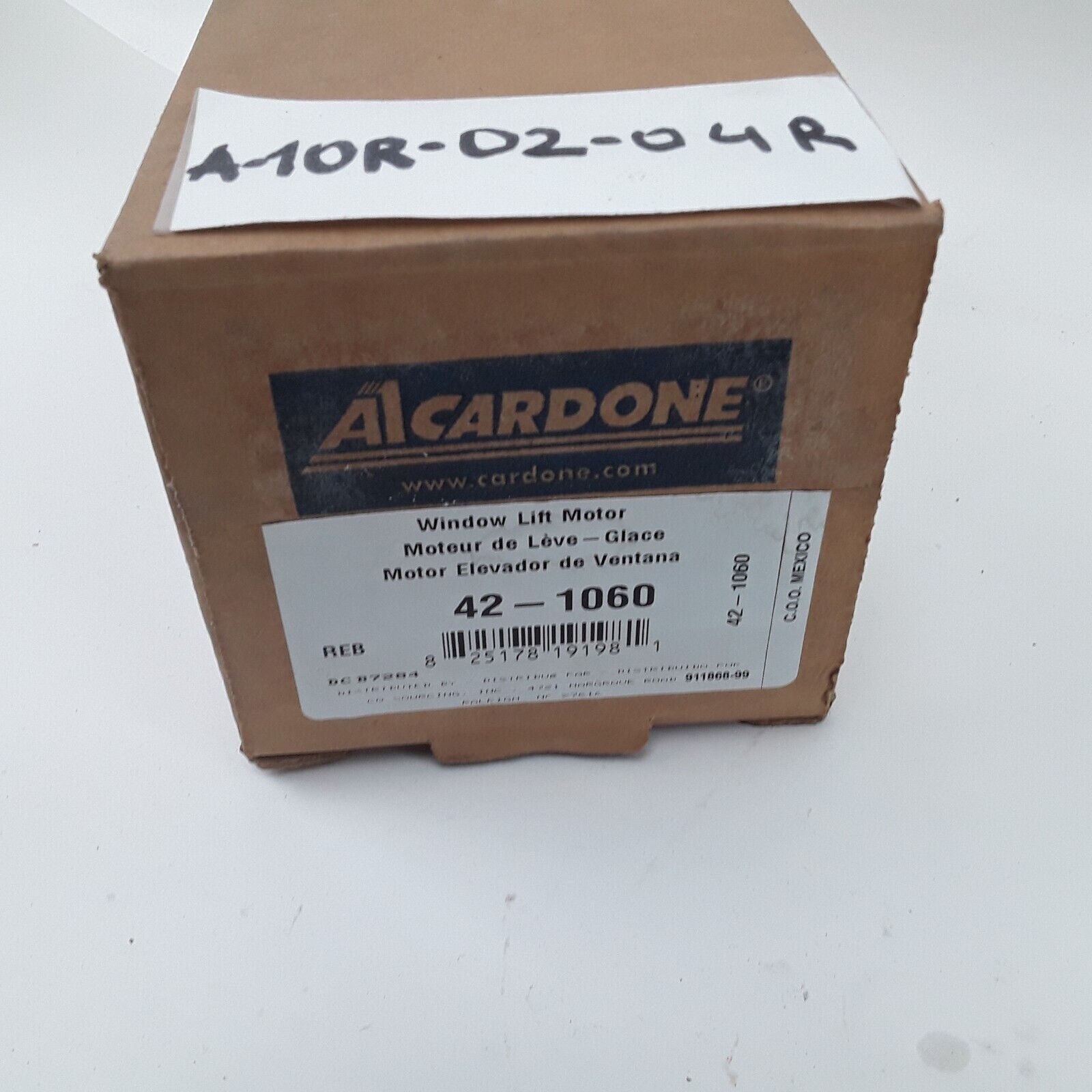 Cardone 42-1060 Window Motor Front Rear Left For Chevrolet Buick 2005-2011