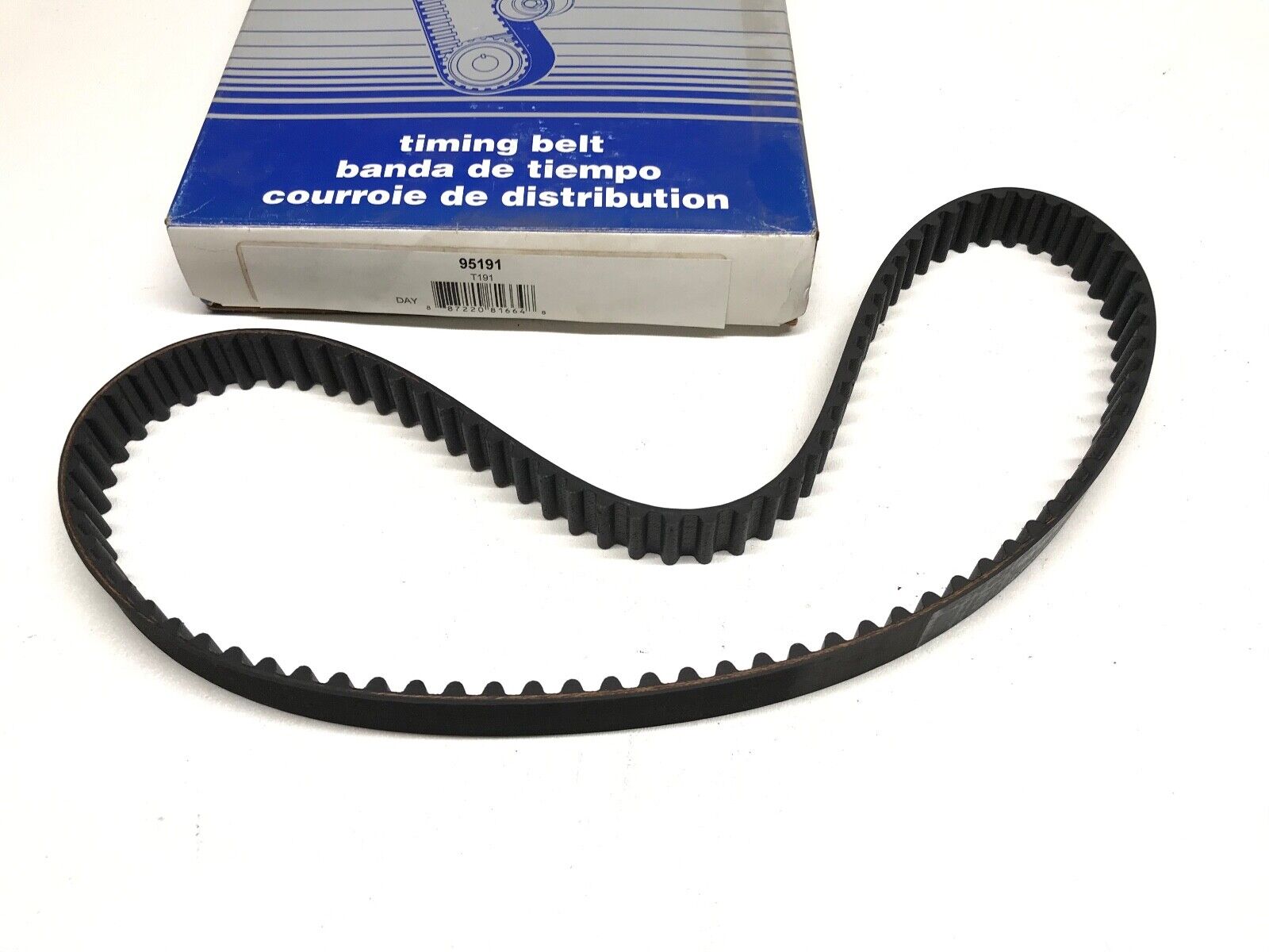 Engine Timing Belt CARQUEST 95191 T191 for Dodge, Hyundai, Mitsubishi, Plymouth - HotCarParts