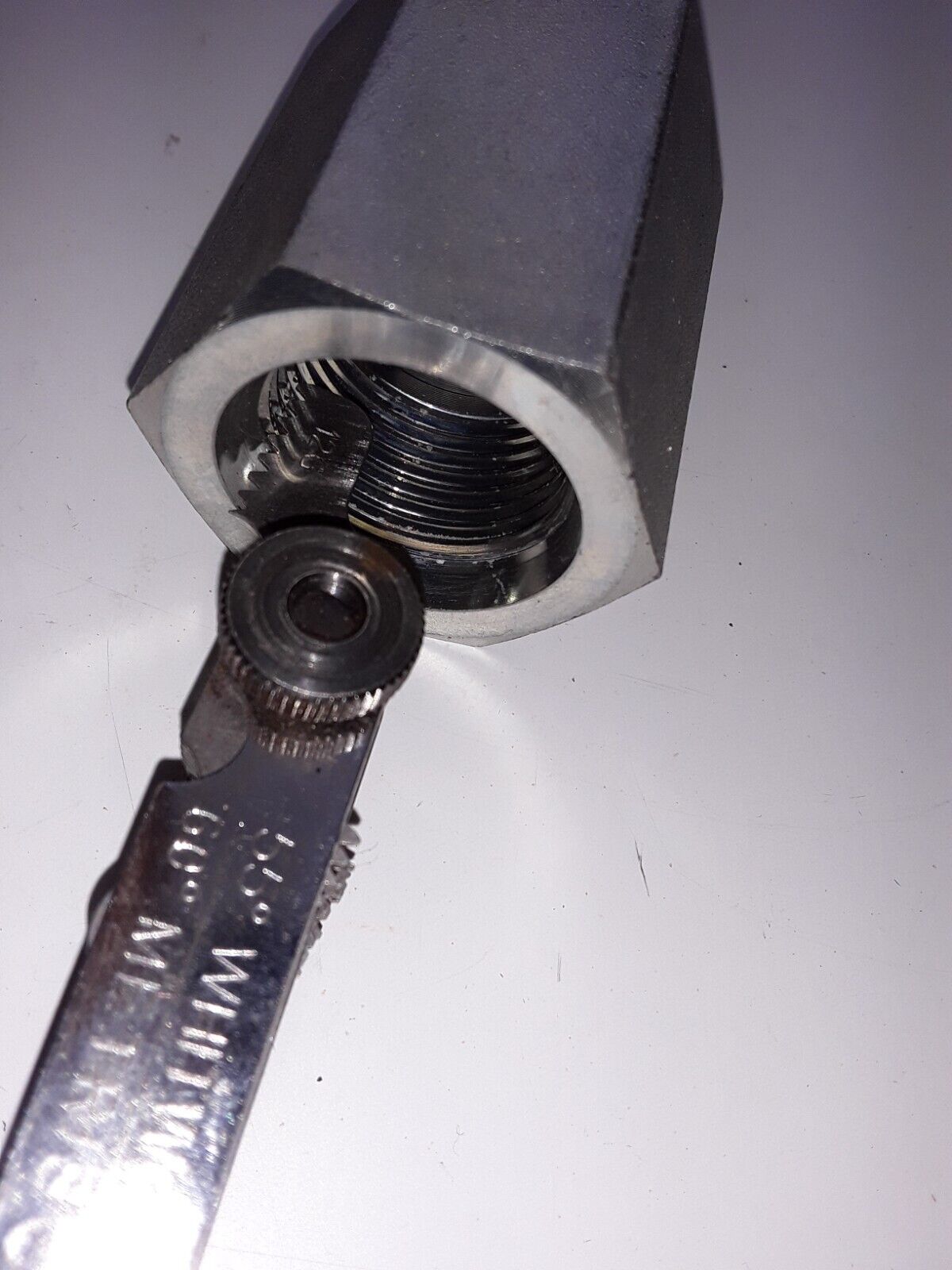 For Cat,Caterpillar 1 1/16" Hydraulic Fluid Carrying Straight Adapter 1765868 - HotCarParts