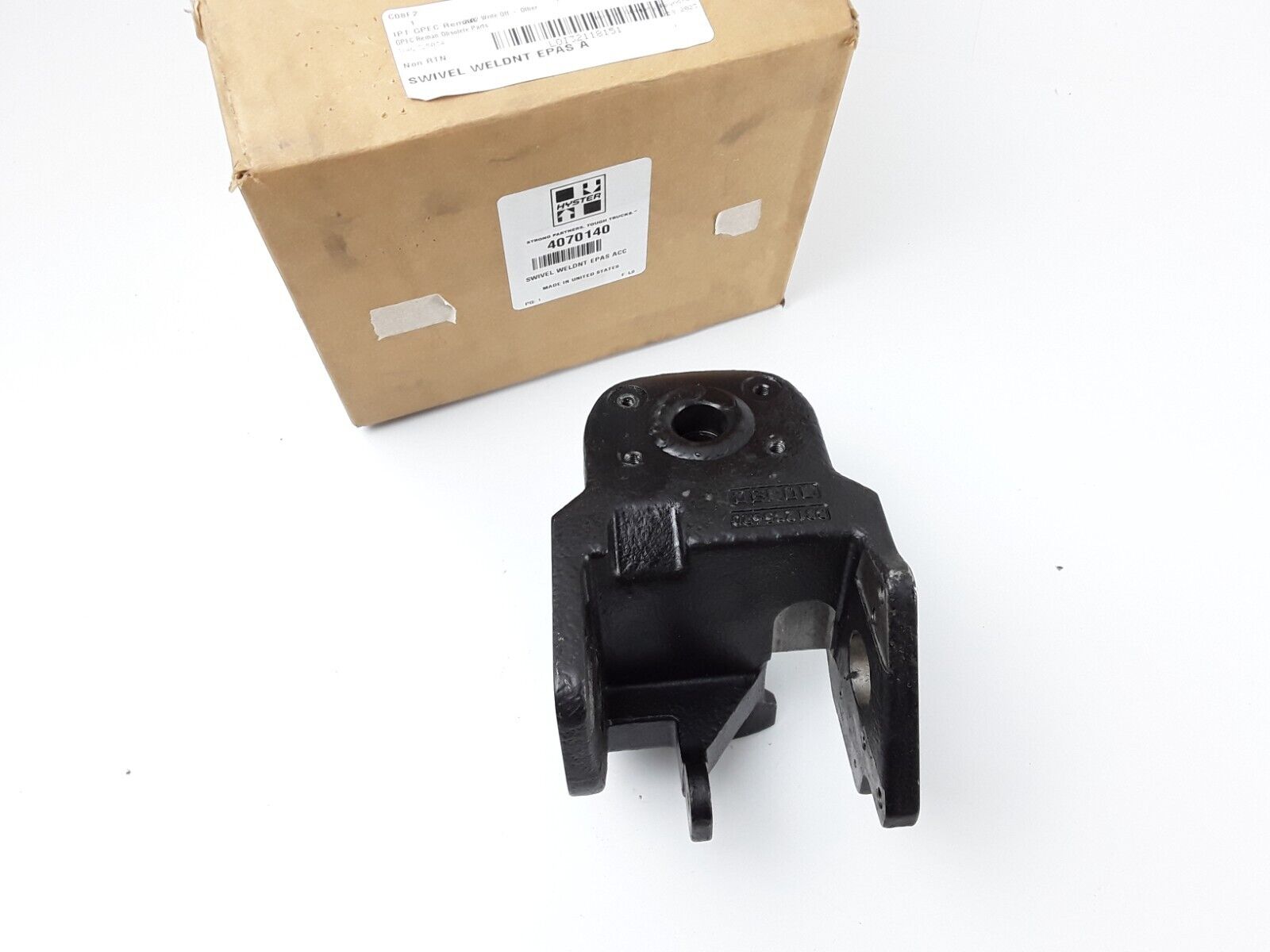Hyster 4070140 Forklift Swivel Weldnt Epas Acc 8812856RO Parts Part Free Shipp - HotCarParts
