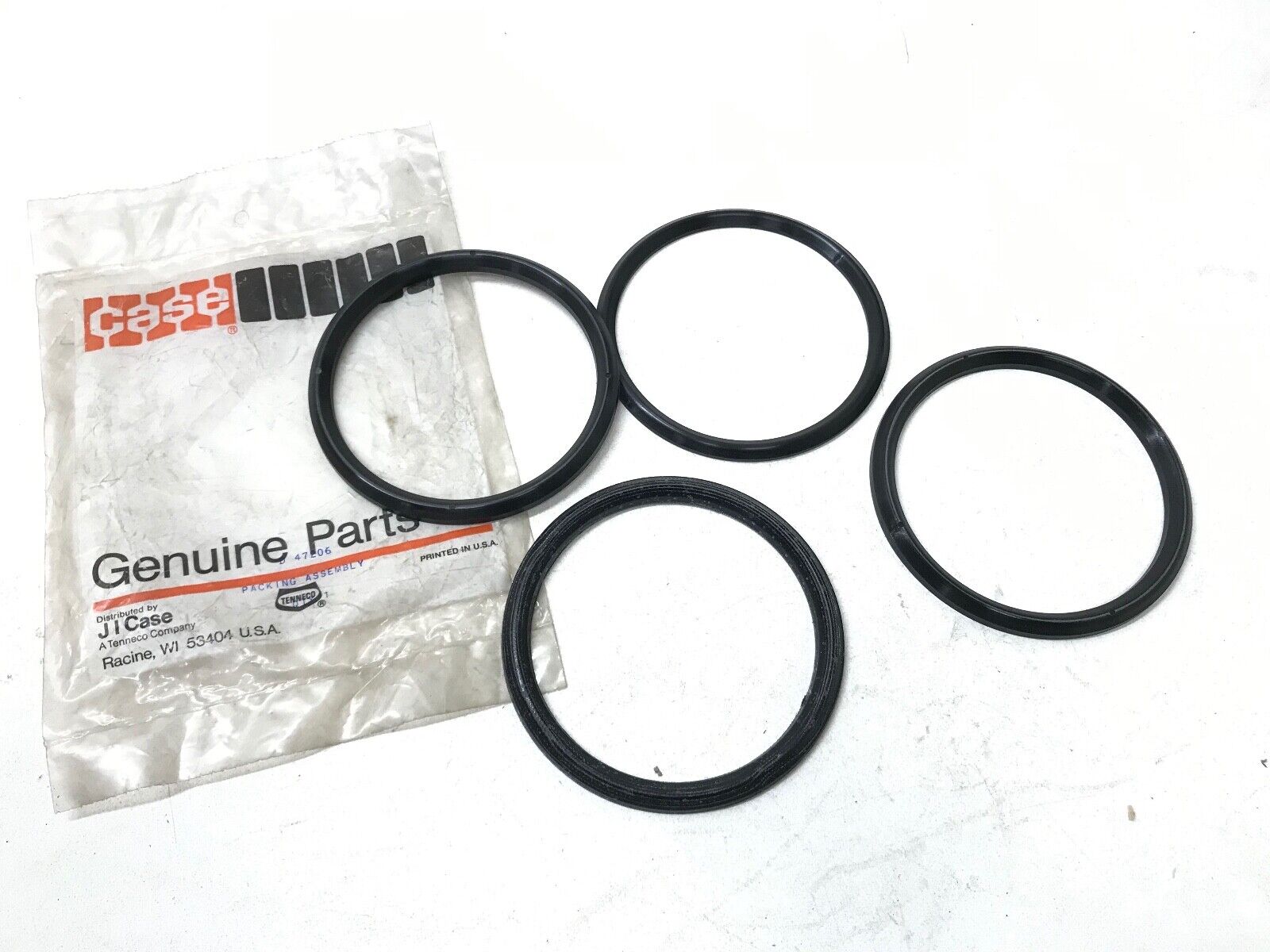 4 PCS. - GENUINE CASE # D47206 Packing Seal Ring Set FAST SHIPPING - HotCarParts