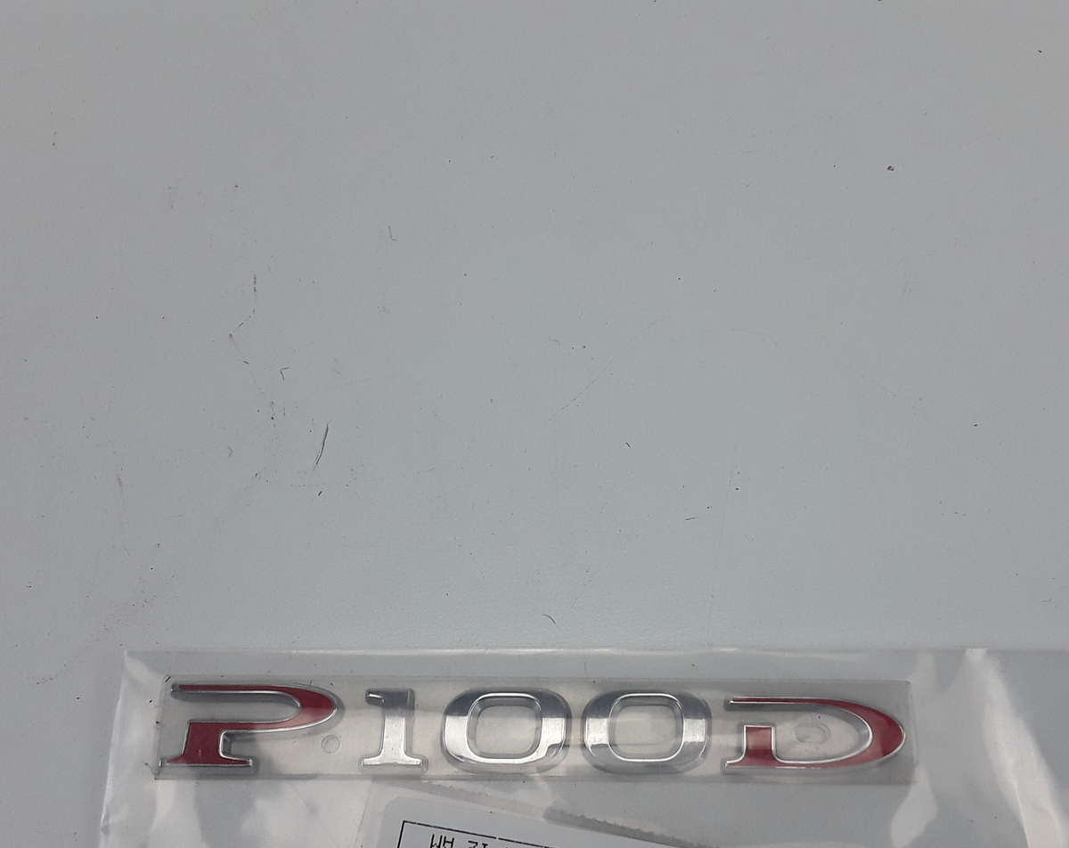 Model S & X 2015-2021 Rear Trunk P100D Badge 1066330-00-A Genuine OEM