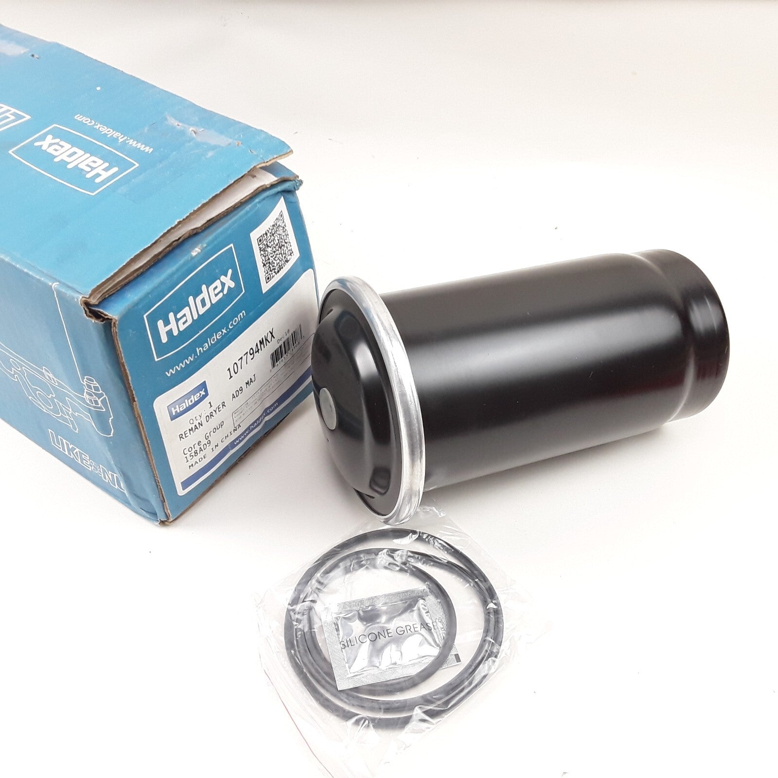 Haldex 107794MKX Air Brake Dryer Reman AD9 MAJ For Heavy Duty Commercial Trucks