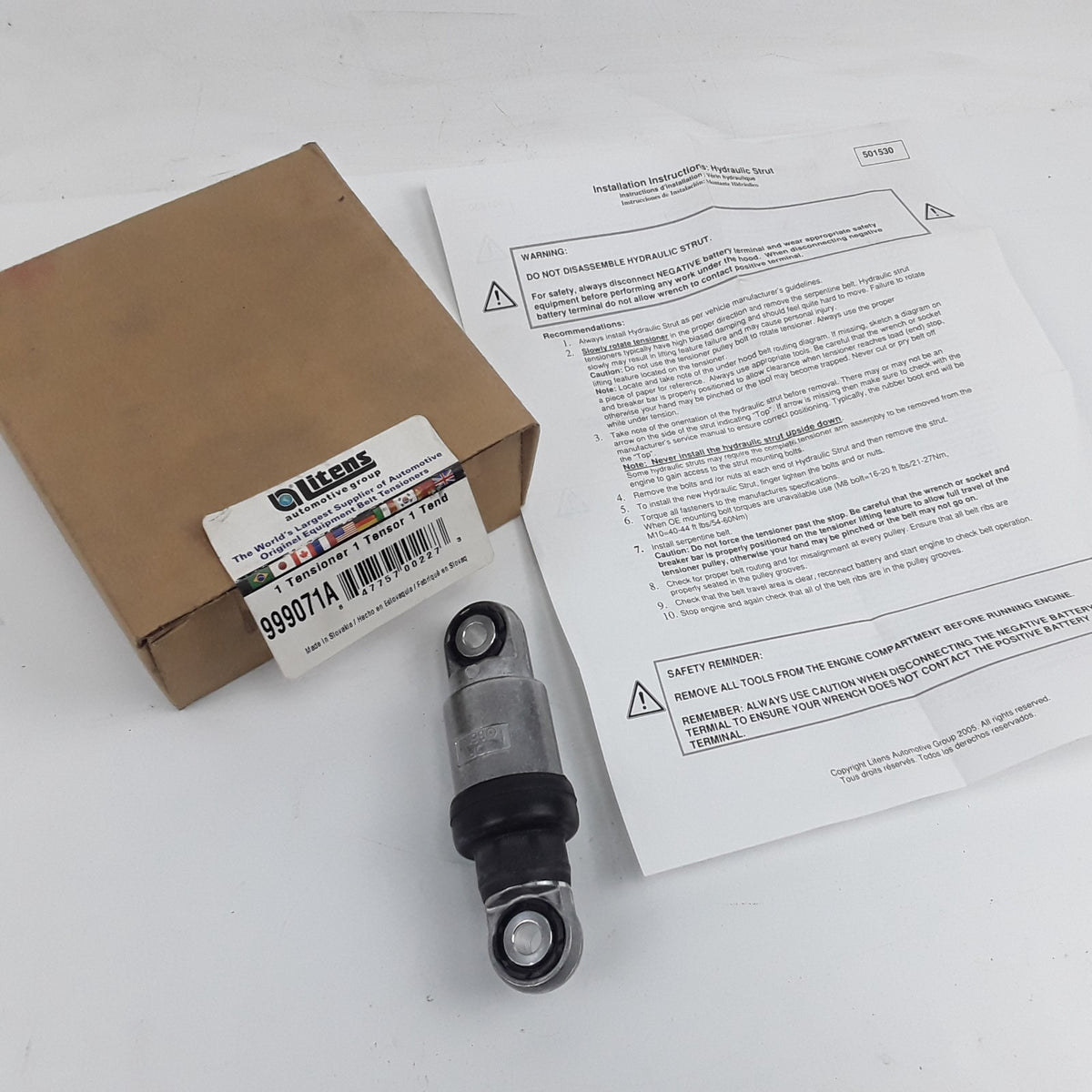 Litens 999071A Accessory Drive Belt Tensioner For BMW 318ti 318i 318is 1994-1995