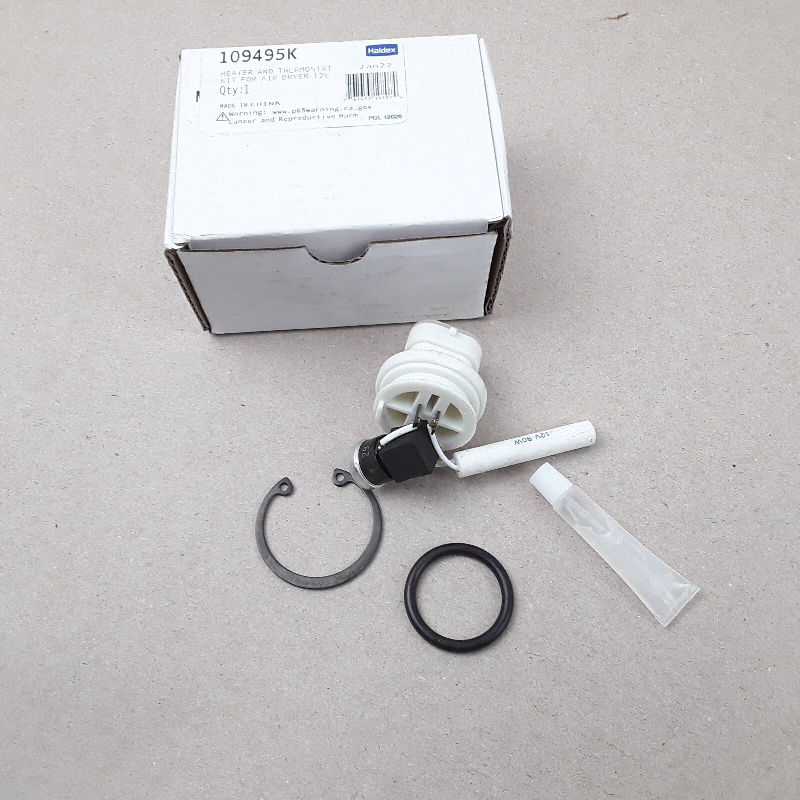 Haldex 109495K Air Brake Dryer Heater For Bendix AD-IP, AD-SP AD-IS Air Dryer