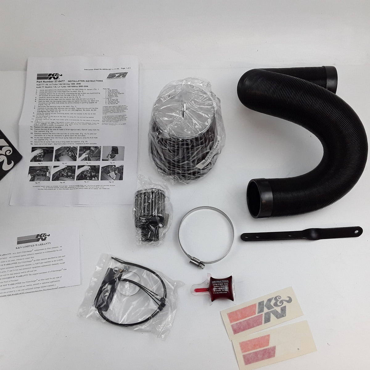 Performance Air Intake System Fits Audi TT Quattro TT (1999 2000 2001 2002-2006)