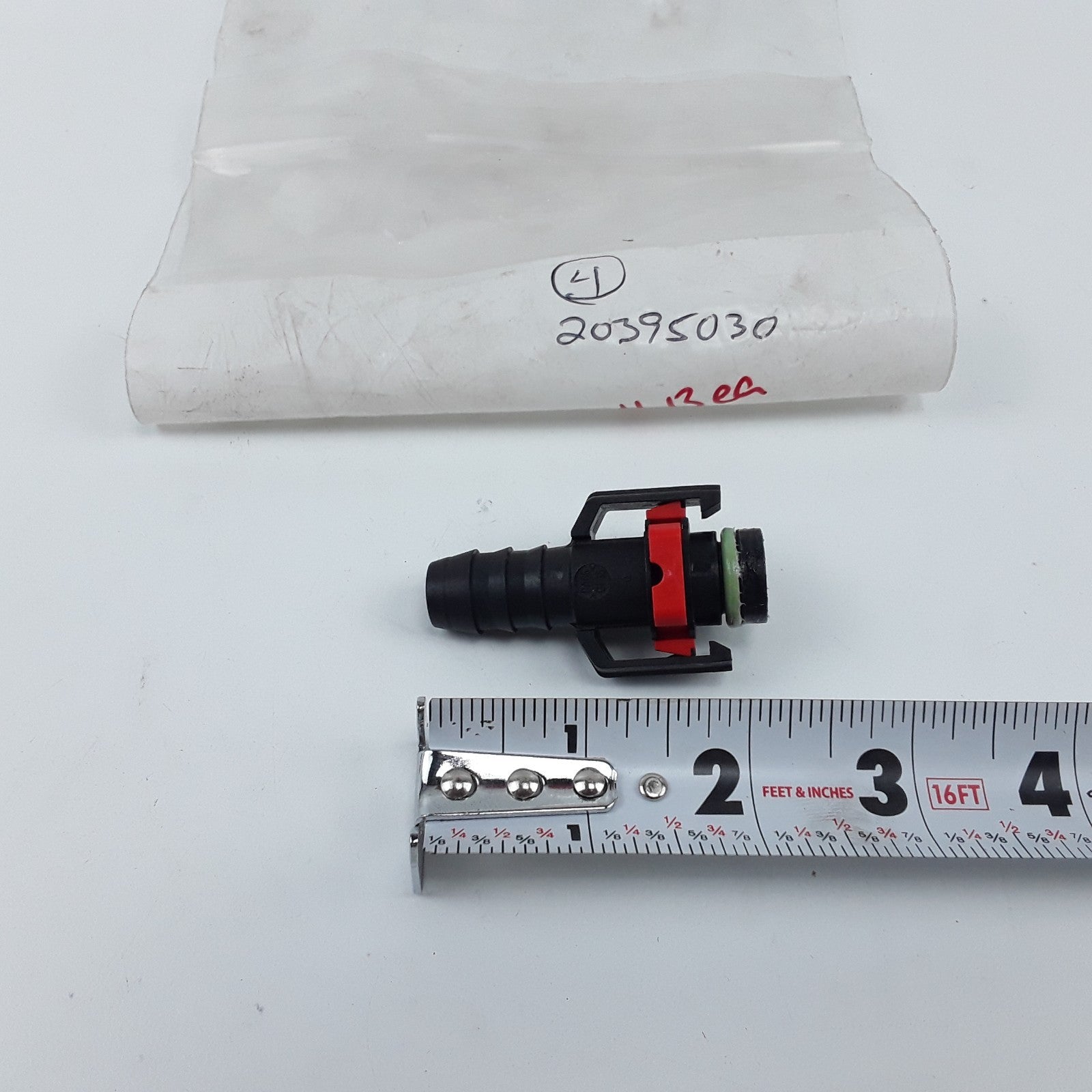 Straight Quick Connect Fuel Line Fitting 5/8 20395030 For Volvo VNL VHD VAH Ser.