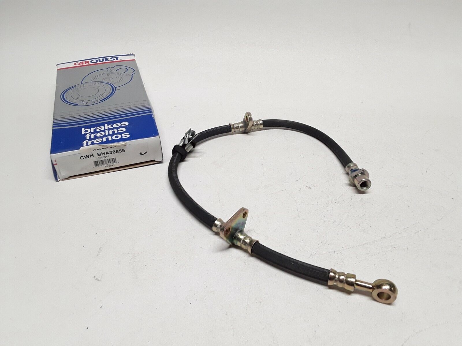 Brake Hydraulic Hose Front Left CARQUEST fits Honda Accord 1986,1987,1988,1989 - HotCarParts