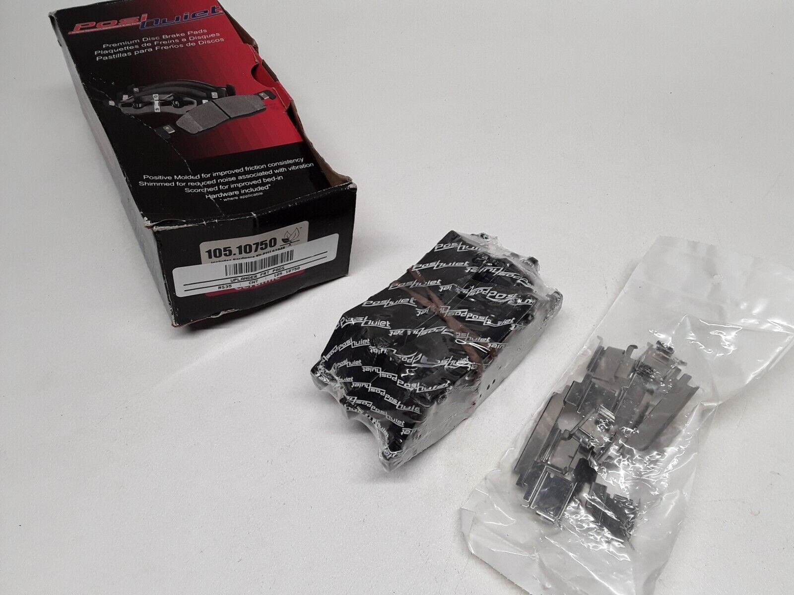 Disc Brake Pad Set Front Centric 10510750 For Uplander,Allure,LaCrosse 2005-2009 - HotCarParts