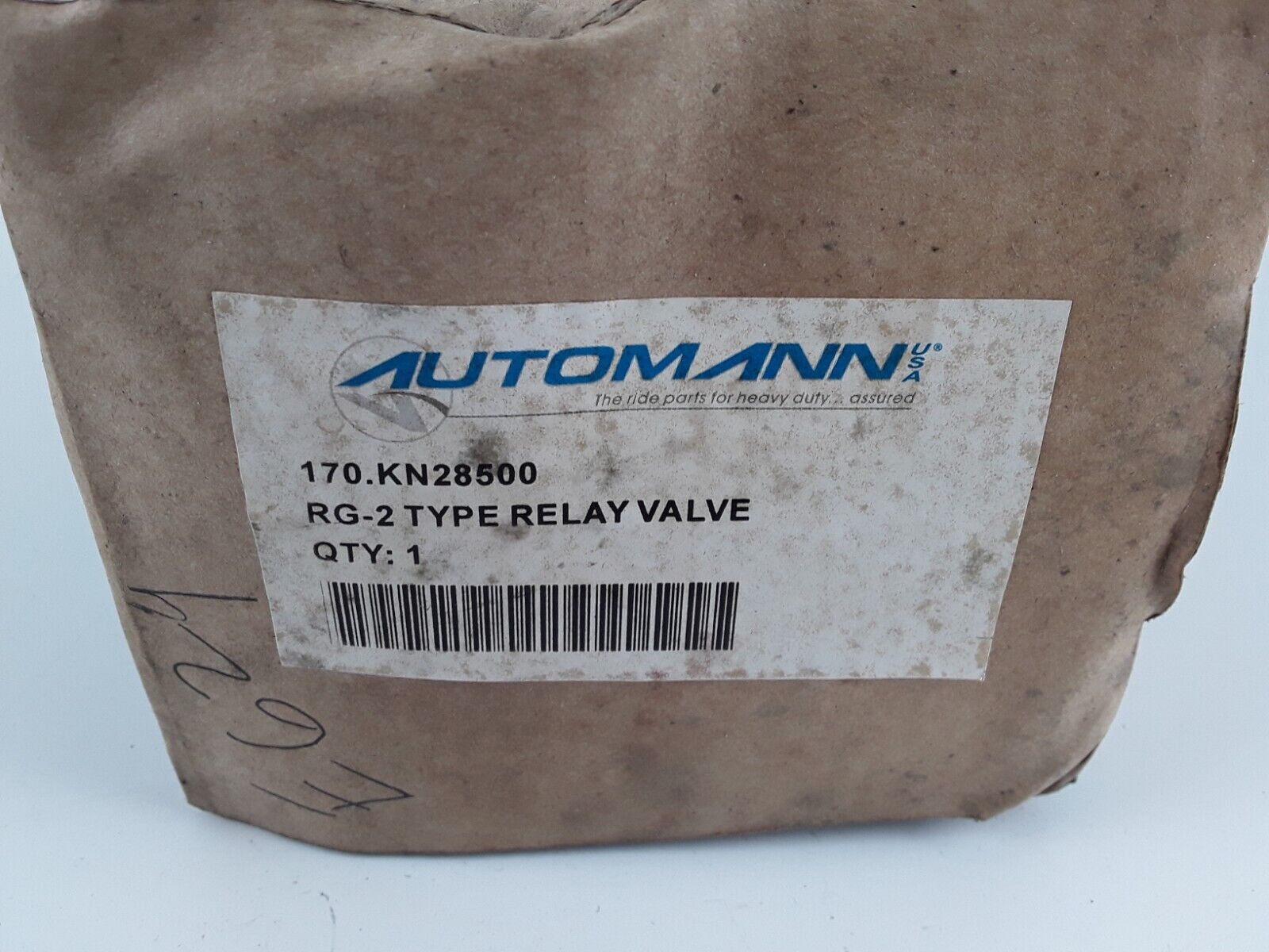 NEW Automann KN28500 RG2 Air Brake Relay Valve Cross p/n 034056 S-6085 N30108BC - HotCarParts