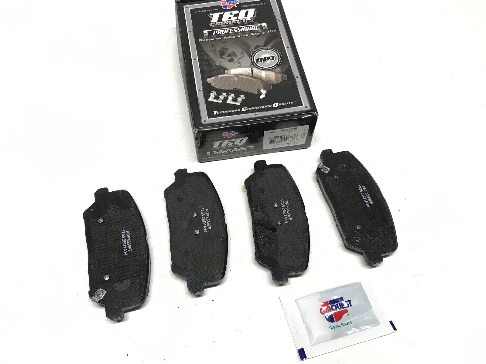 Disc Brake Pad Front CARQUEST PXD1735 for Kia Forte Koup 2014,15,16 Forte5 14,17 - HotCarParts