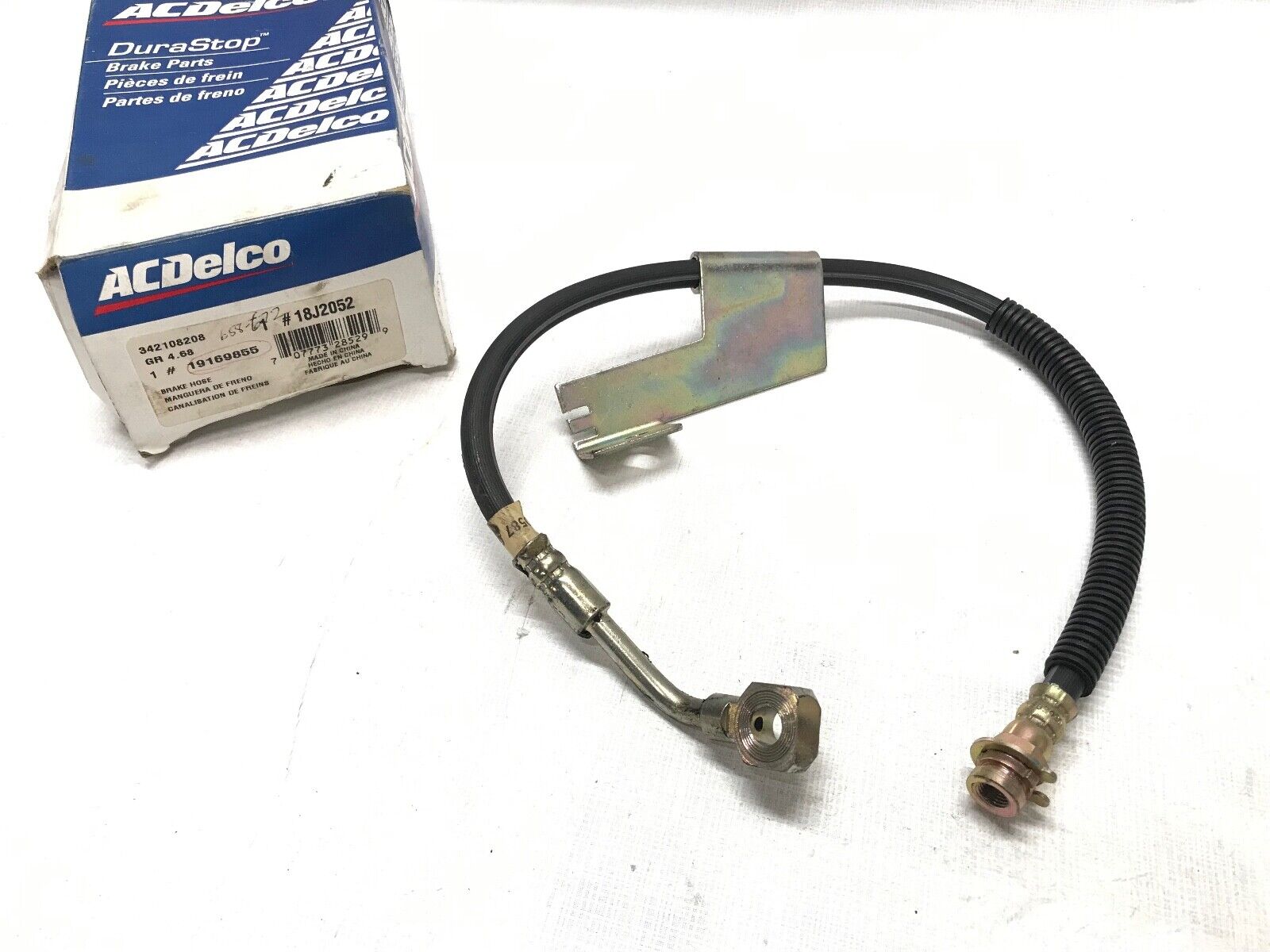 Brake Hydraulic Hose Front Right ACDelco Pro Brakes 18J2052 - HotCarParts