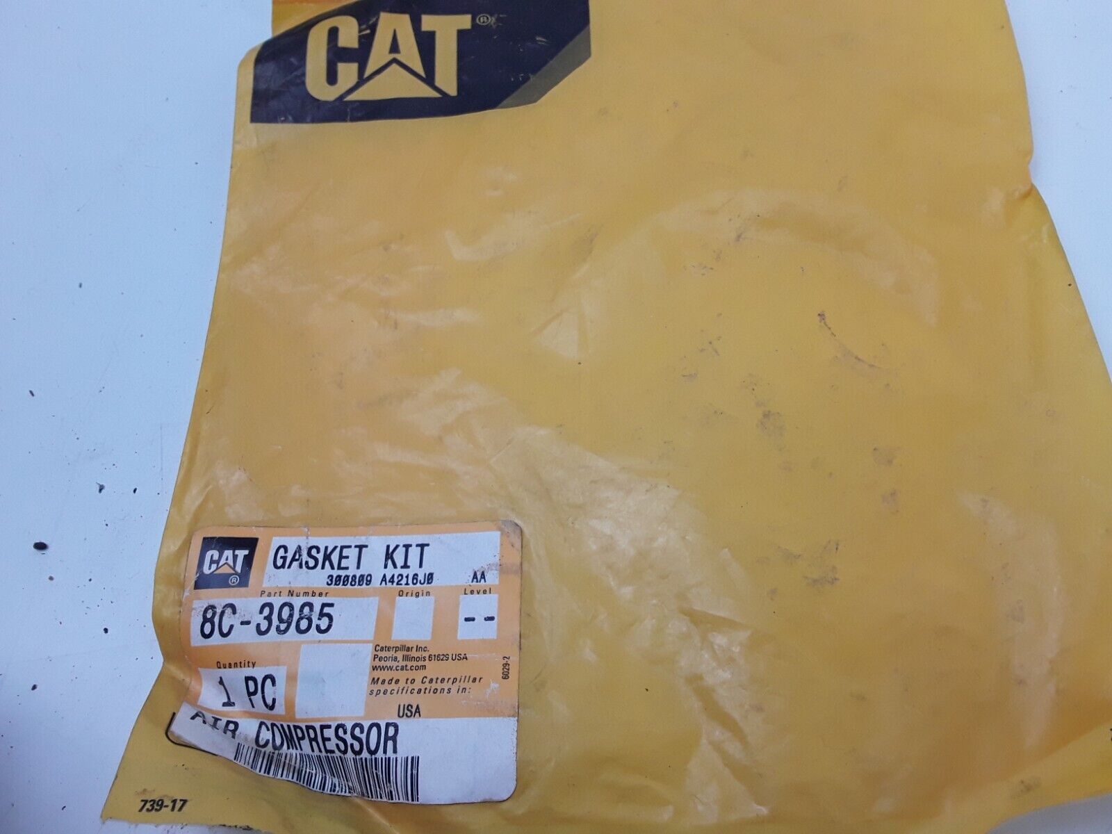 CAT 8C-3985 CATERPILLAR GASKET SET AIR COMPRESSOR 926 926A G916 G926 IT18B IT28B - HotCarParts