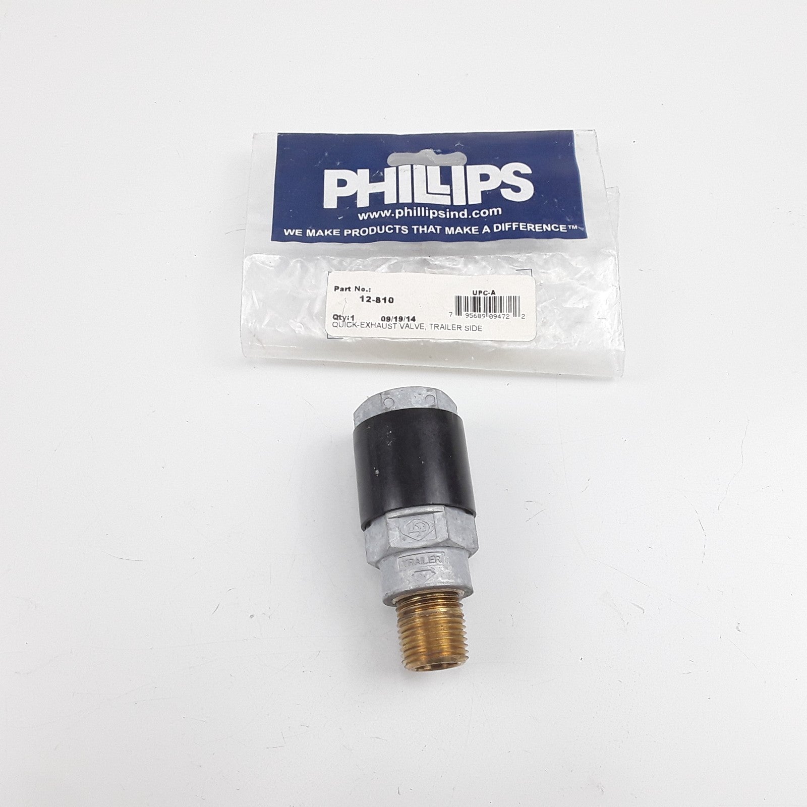 Philips 12-810 Tractor Side Version Hooks Zinc Die-Cast Quick Exhaust Valve