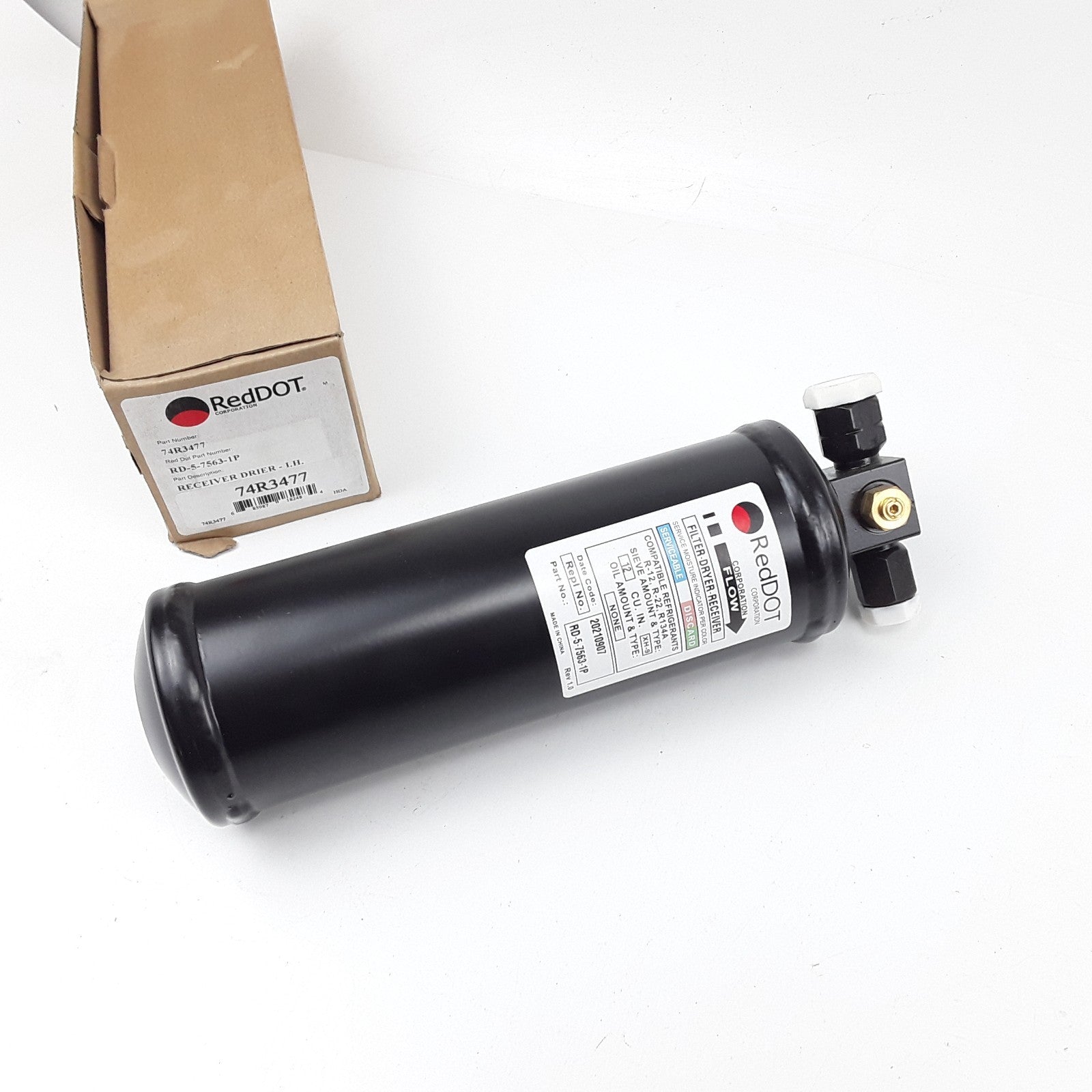 Steel Filter Drier Fits International Dodge Plymouth Eagle Ford (1986-2013)