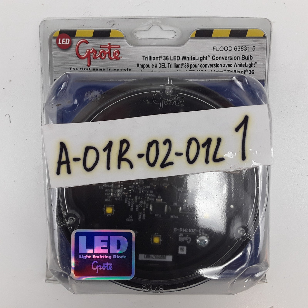 Grote 63831-5 Trilliant 36 LED White Lights Conversion Blub Fits Trailer 12V-24V