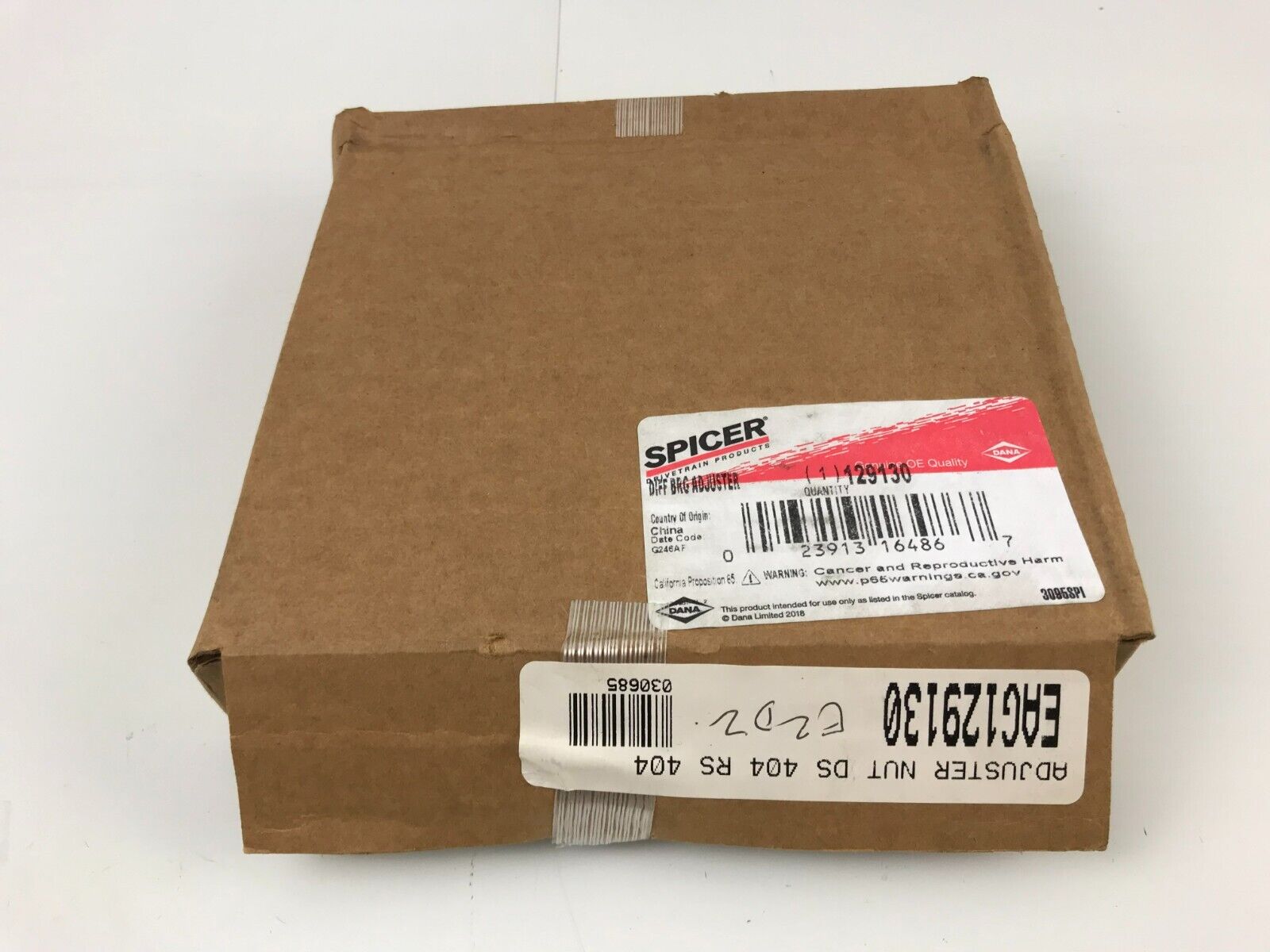GENUINE OEM Dana Spicer 129130 Differential Carrier Bearing Adjuster EAG129130 - HotCarParts