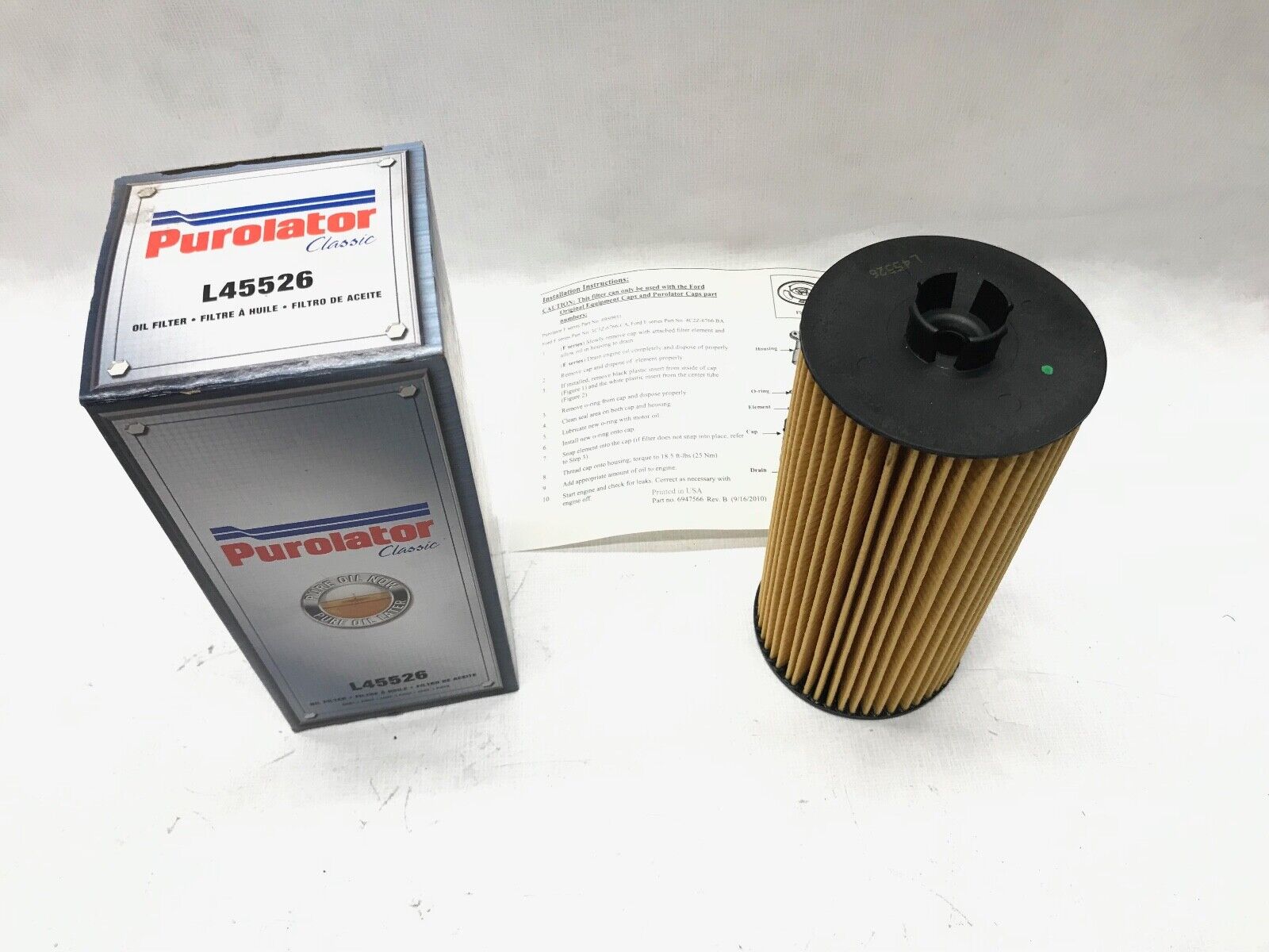 Engine Oil Filter Purolator L45526 - HotCarParts