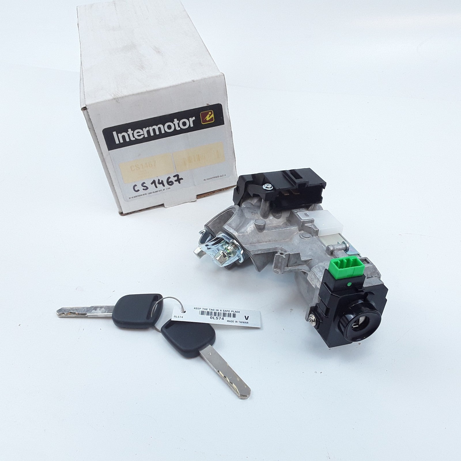 Intermotor CS1467 Ignition Switch With Lock Cylinder Fits Honda Accord (2003)