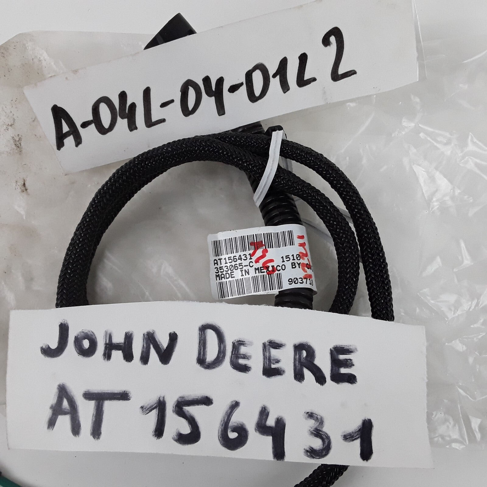 John Deere Wiring Harness Foot Switch 300D 310 G 310 P 310D 310E 310G 310J 310K