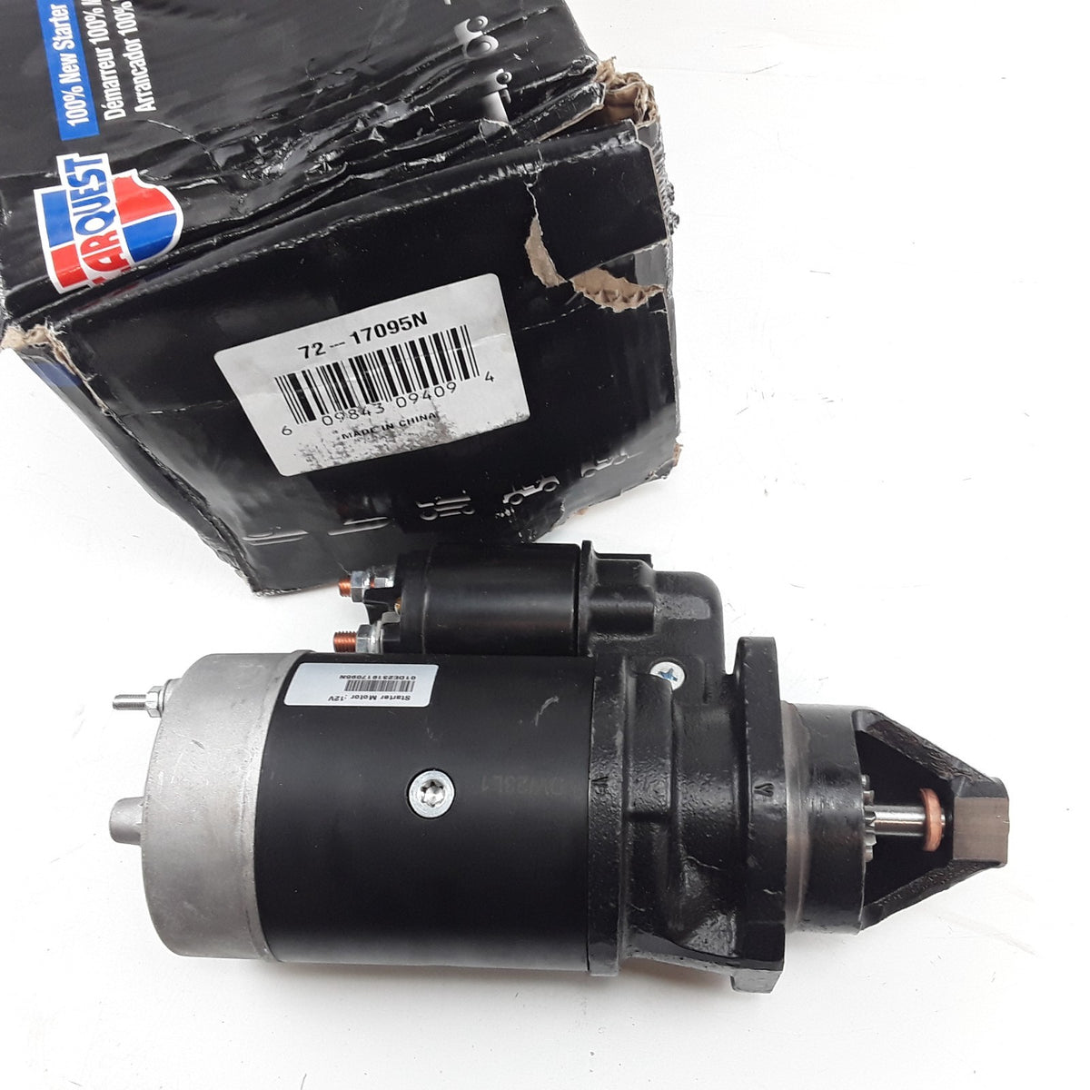 Starter Motor 12V 3.1kW Fits John Deere Tractors (1970 1971 1972 1973 1974-2006)