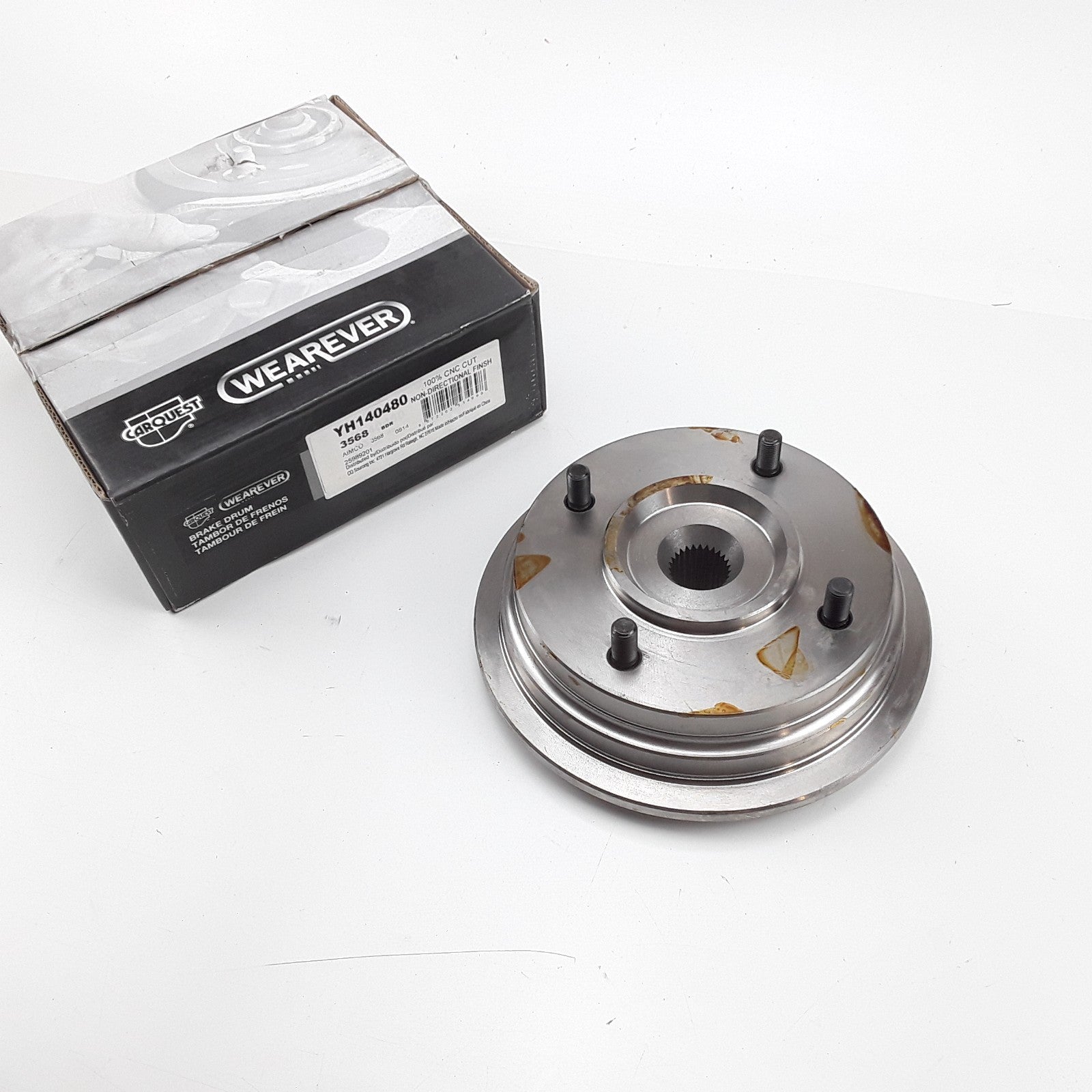 Rear Brake Drum For Subaru GL DL GL-10 Loyale 1985 1986 1987 1988 1989 1990-1993