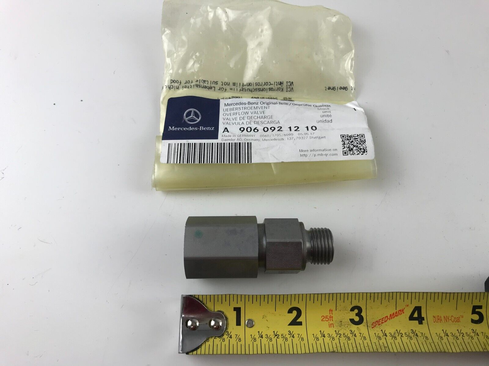 GENUINE OEM Mercedes-Benz VALVE A9060921210 DDE-A9060921210 for Mercedes FAST SH - HotCarParts