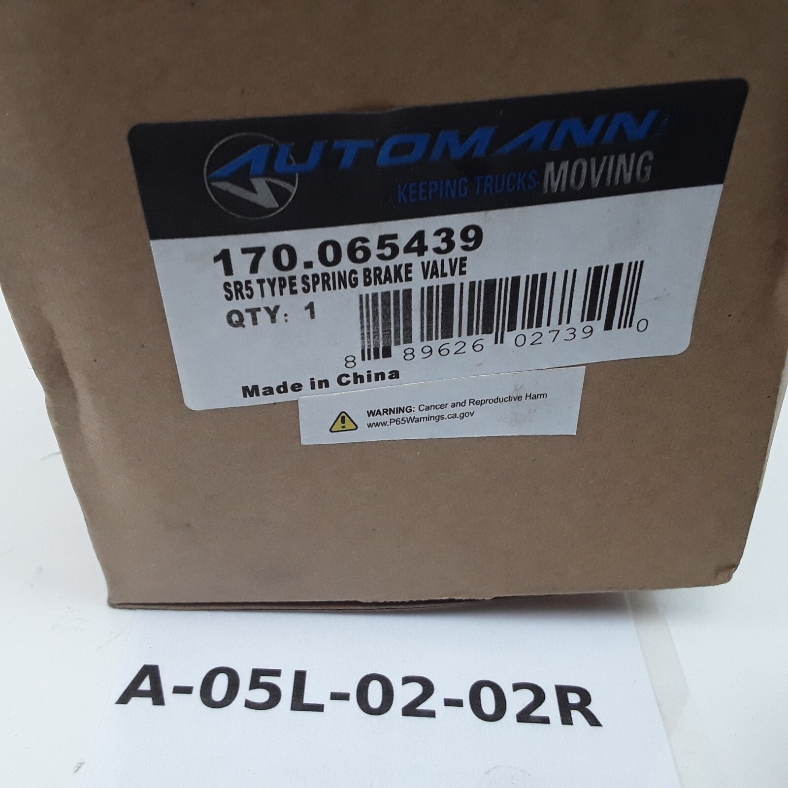 Automann 170.065439 - Spring Brake Valve For Heavy Duty High Performance Truck