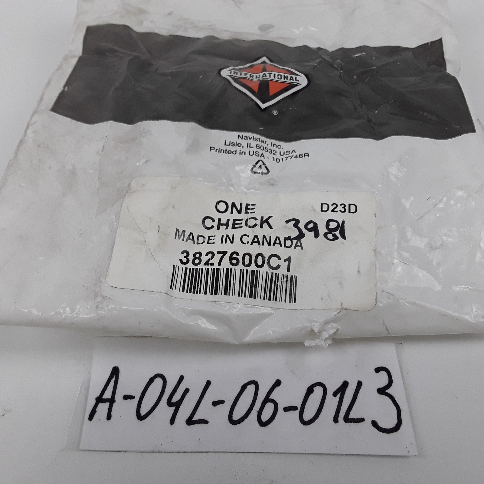 Internal Check Door Latch For International Chassis 3200 & 4300 Series,DuraStar