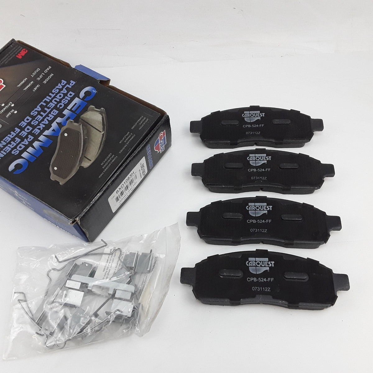 Ceramic Disc Brake Pads Fits Ford F-150 Heritage F-150 Lincoln Mark LT 2004-2009