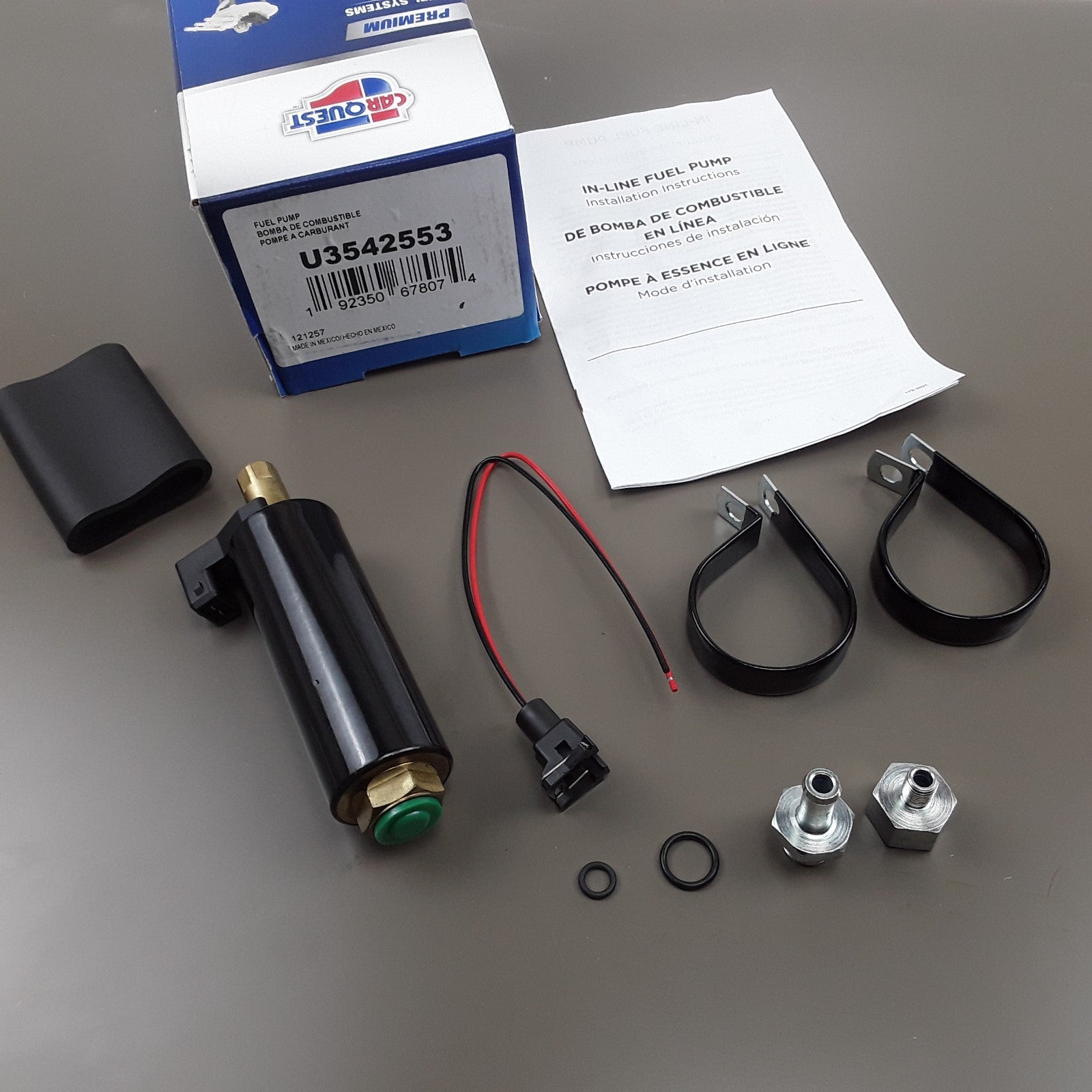 Carquest U3542553 Electric Fuel Pump Heavy Duty Fits Chrysler Imperial (1982)