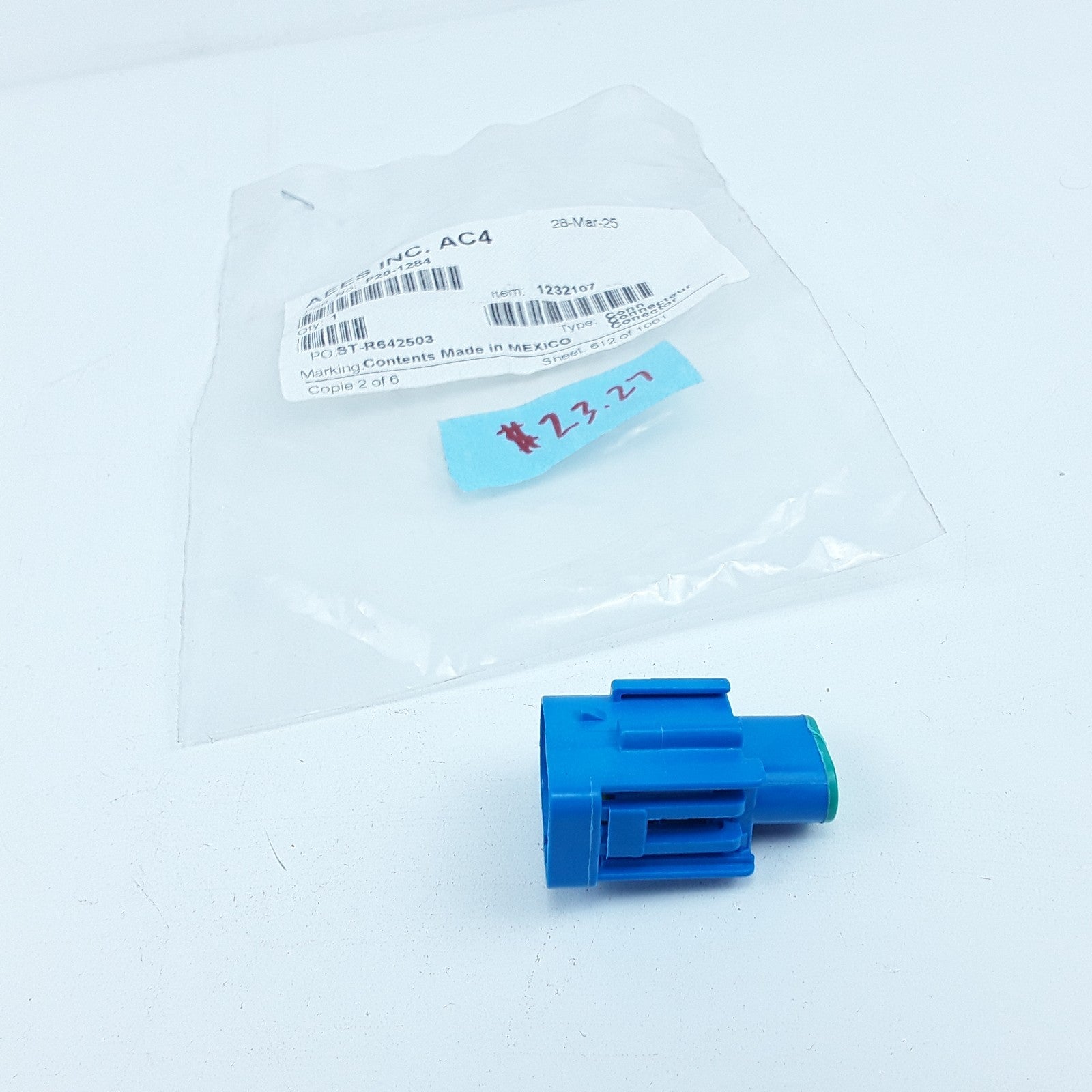 Peterbilt P20-1284 Connector Resistor Electrical Assembly Fits Peterbilt Trucks