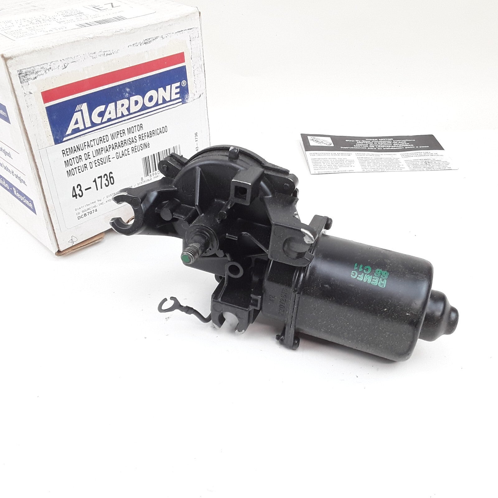 Front Windshield Wiper Motor Fits Toyota Corolla Geo Prizm 1989 1990 1991 1992
