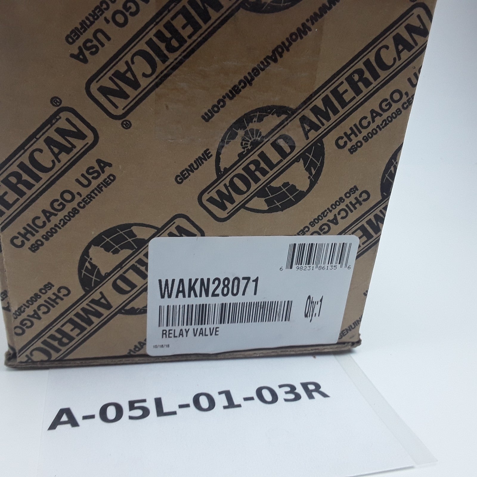 World American WAKN28071 Relay Valve Heavy Duty High Performance Car & Trucks