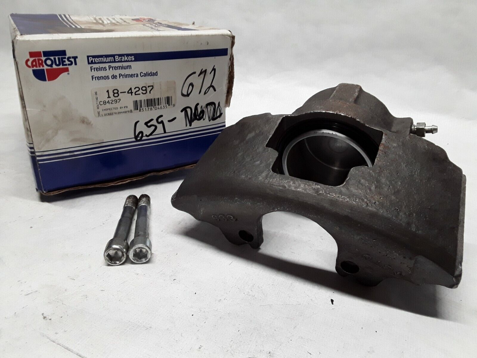 Disc Brake Caliper-Coated Caliper Front Right CARQUEST 18-4297C Reman FAST SHIPP - HotCarParts