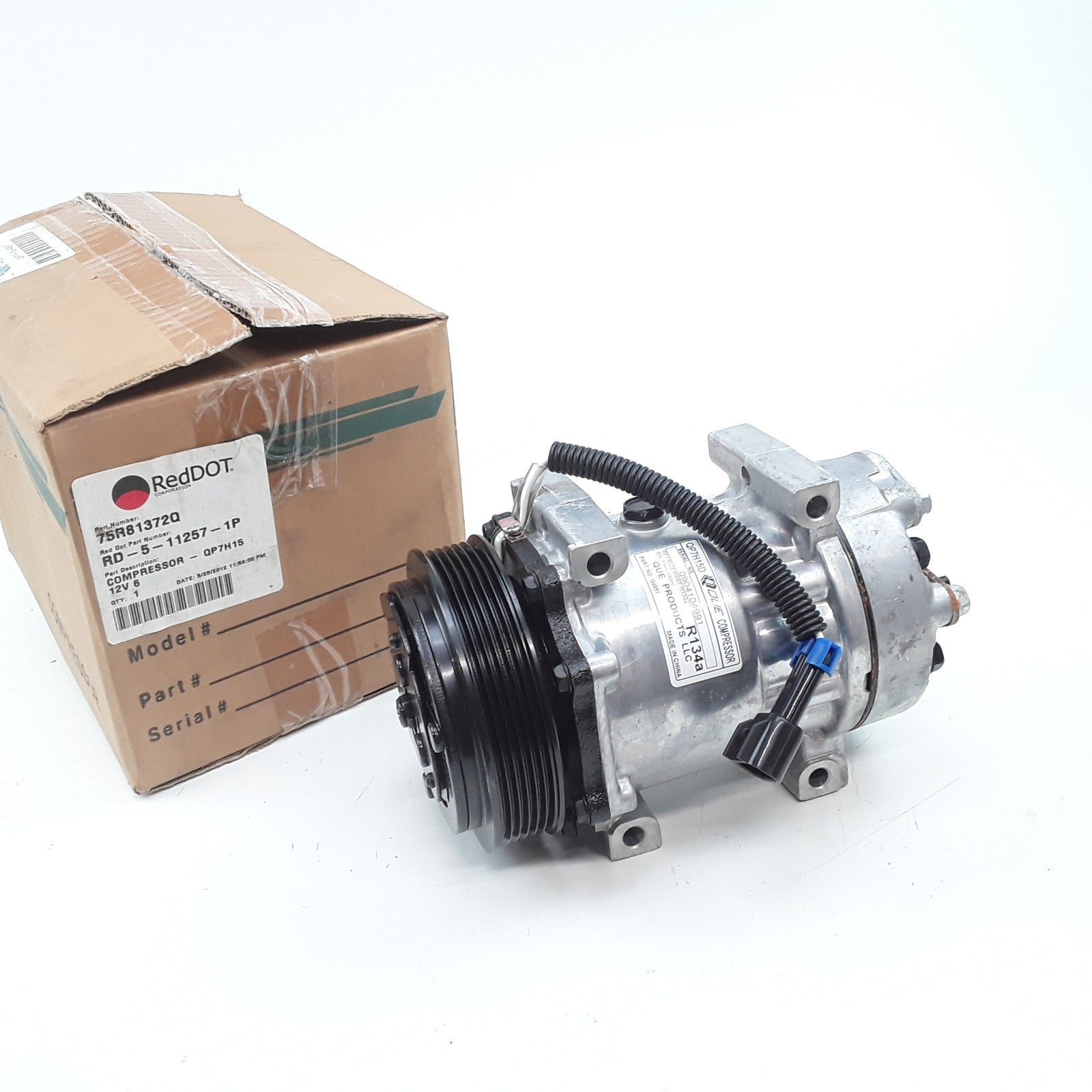 Red Dot 75R81372Q Compressor-QP7H15D Q4891 Fits Volvo VHD VN VNM VNL 2002-2016