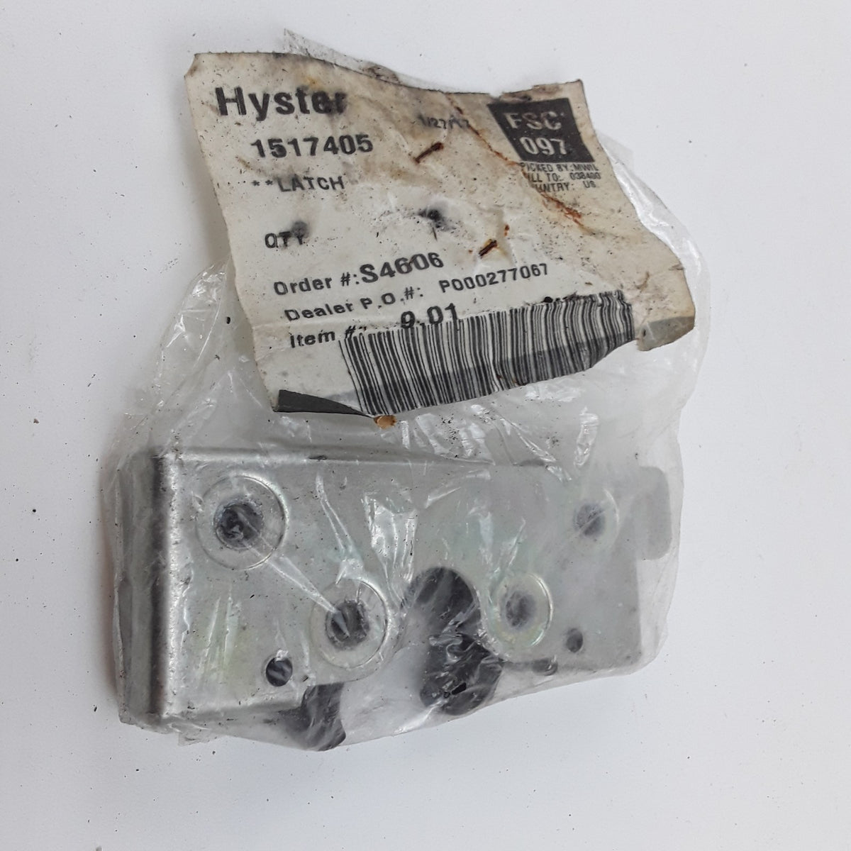 Hyster 1517405 Latch Fits Hyster S135FT H35FT H30FT S6.0FT S155FT S80FT Forklift