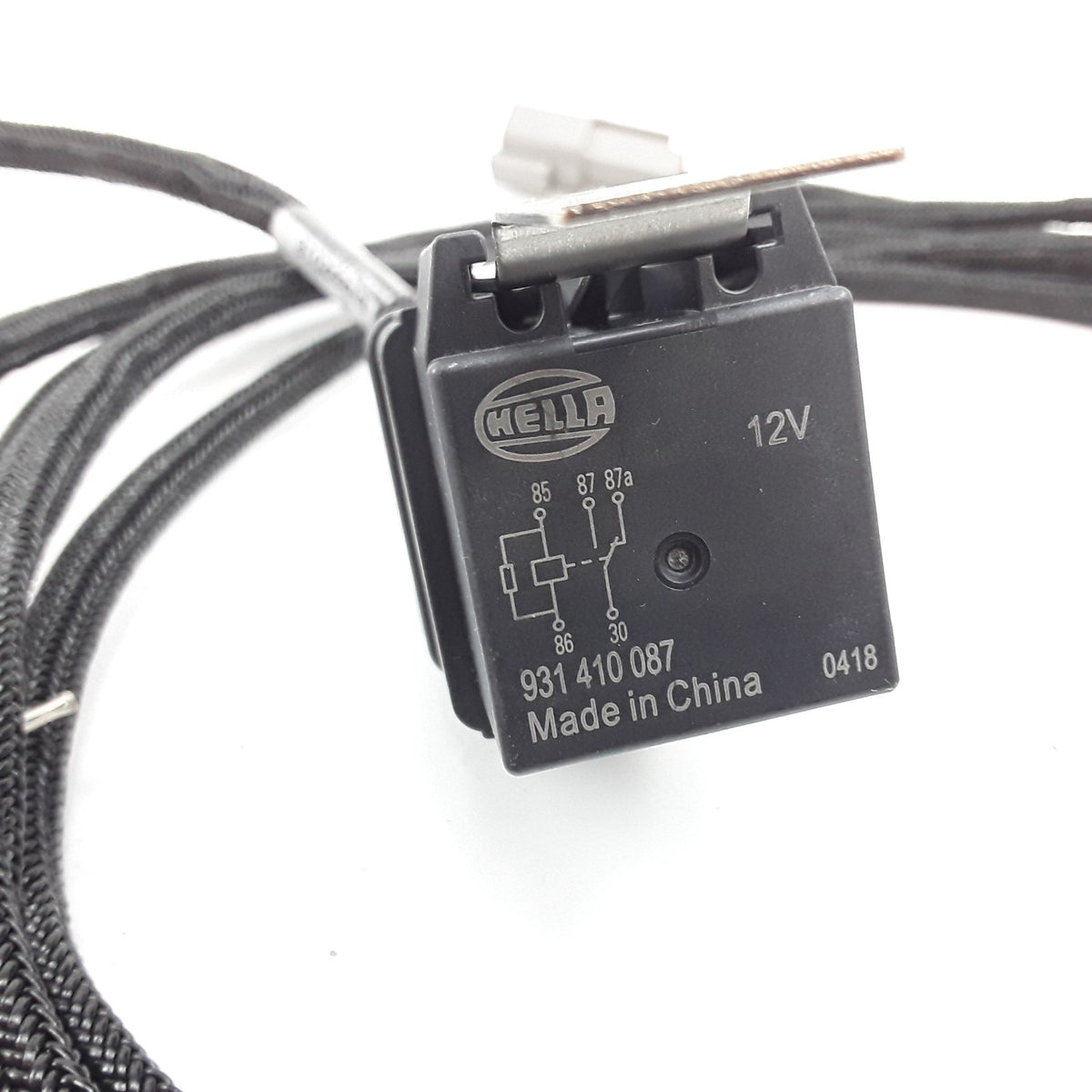 Hyster 931410087 Seat Wire Wiring Harness W/ Glow Plug Relay 12V DC 40 Amp