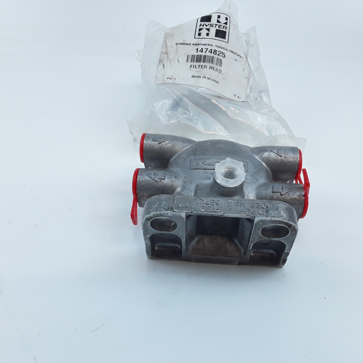 Hyster 1474825 Hydraulic Filter Head Assembly For Forklifts