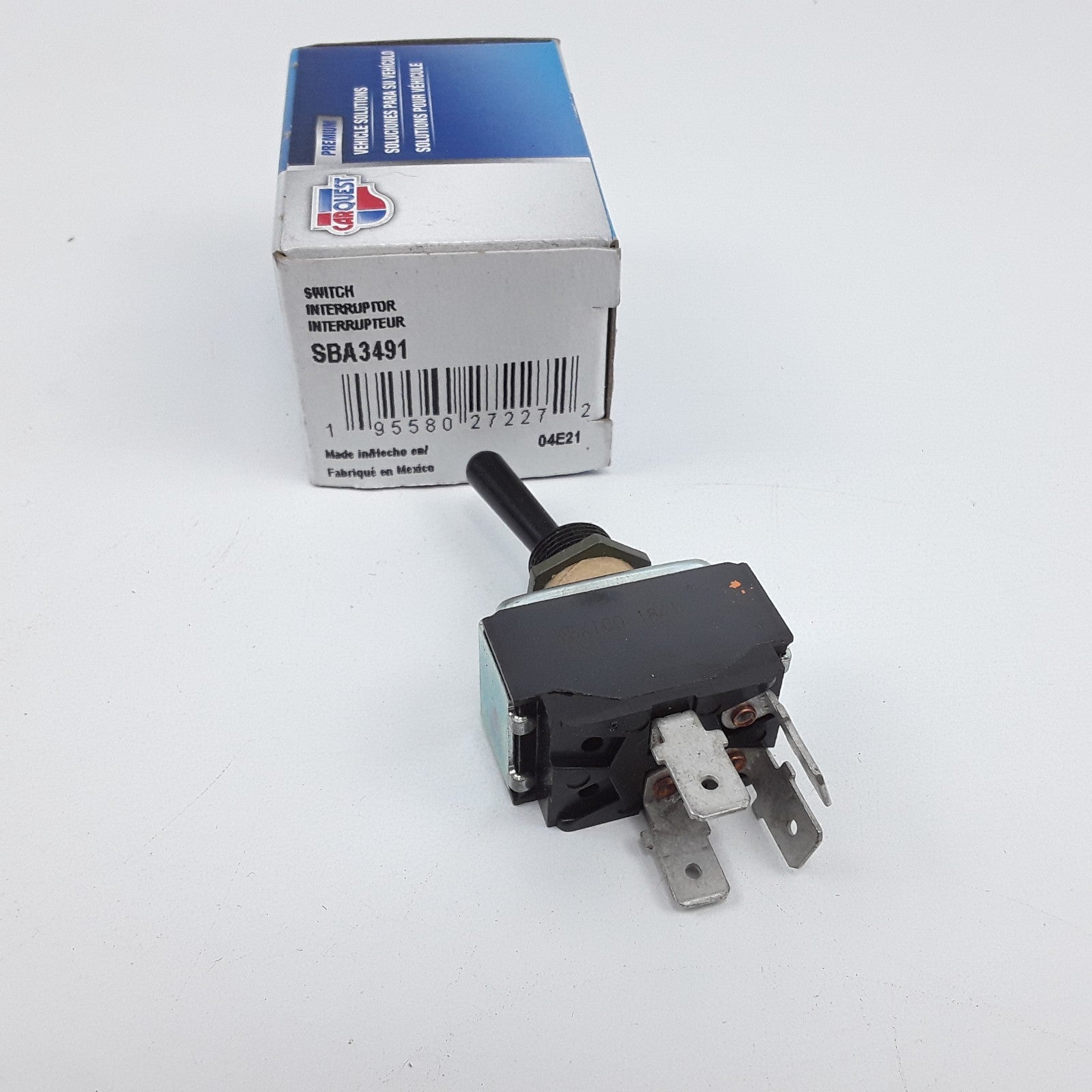 Carquest SBA3491 Toggle Switch Assembly Heavy Duty Durable Universal Fit