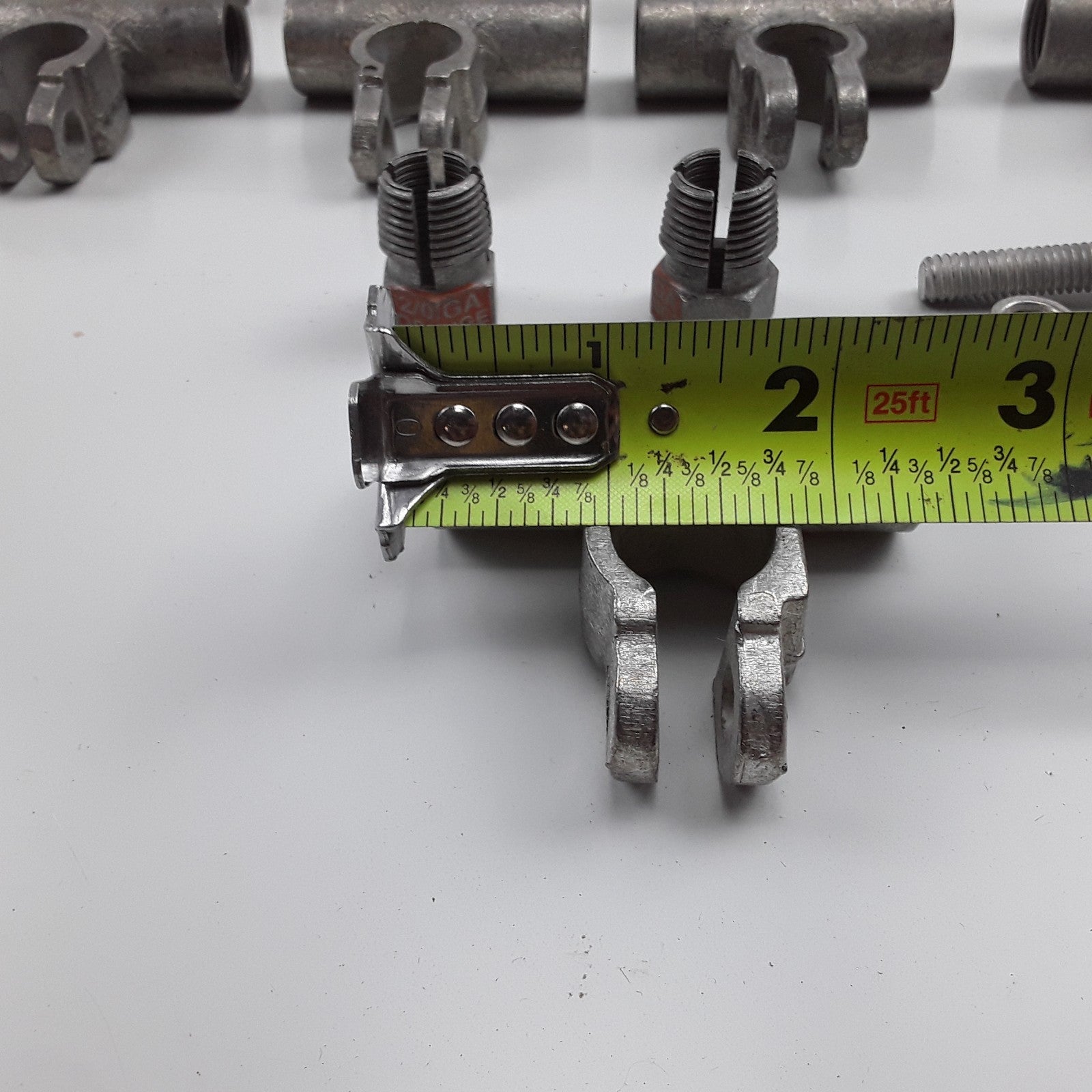 WVE BT276U-5 2/0G Bandera Comp. Gauge Compression Flag Battery Terminal Set of 5