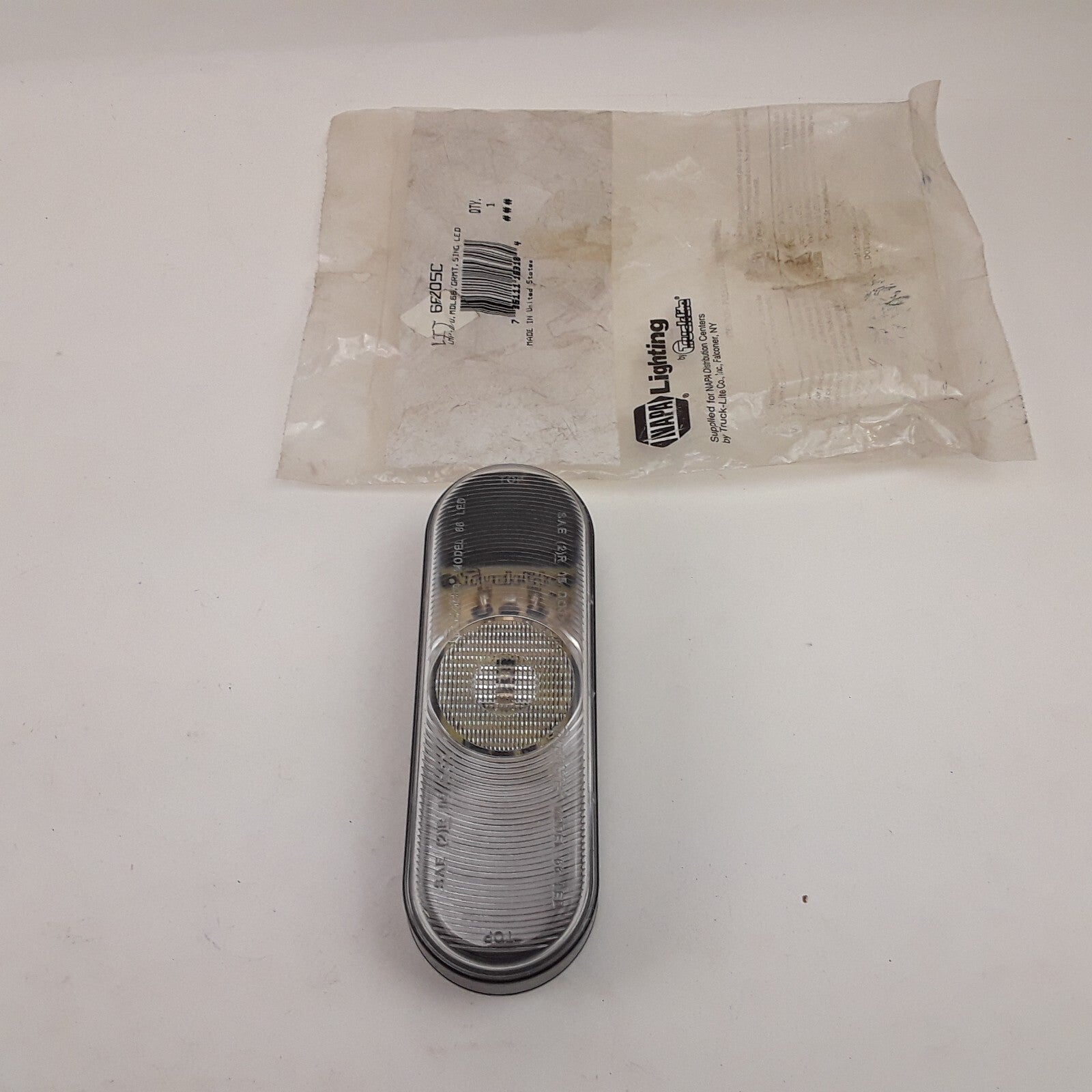 Truck-Lite 66205C 66 Series Back Up Light Oval Shape LED Clear Lens 12V