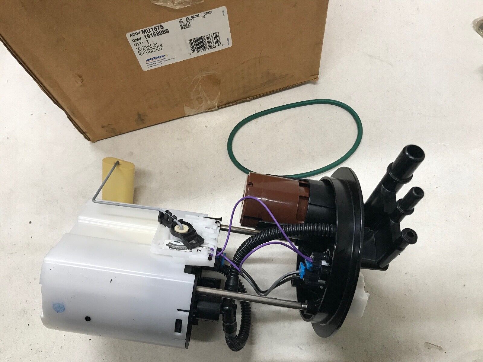 Fuel Pump and Sender Assembly ACDelco Original Equipment MU1675 GM 19168969 - HotCarParts